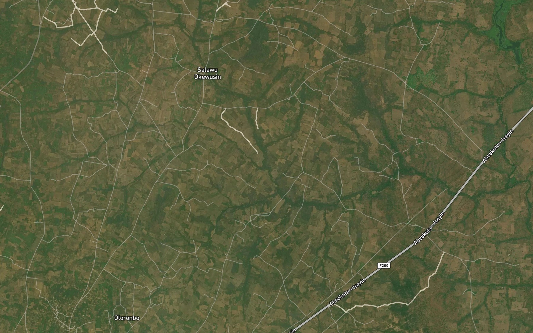 Satellite map of the RiverAbojuku