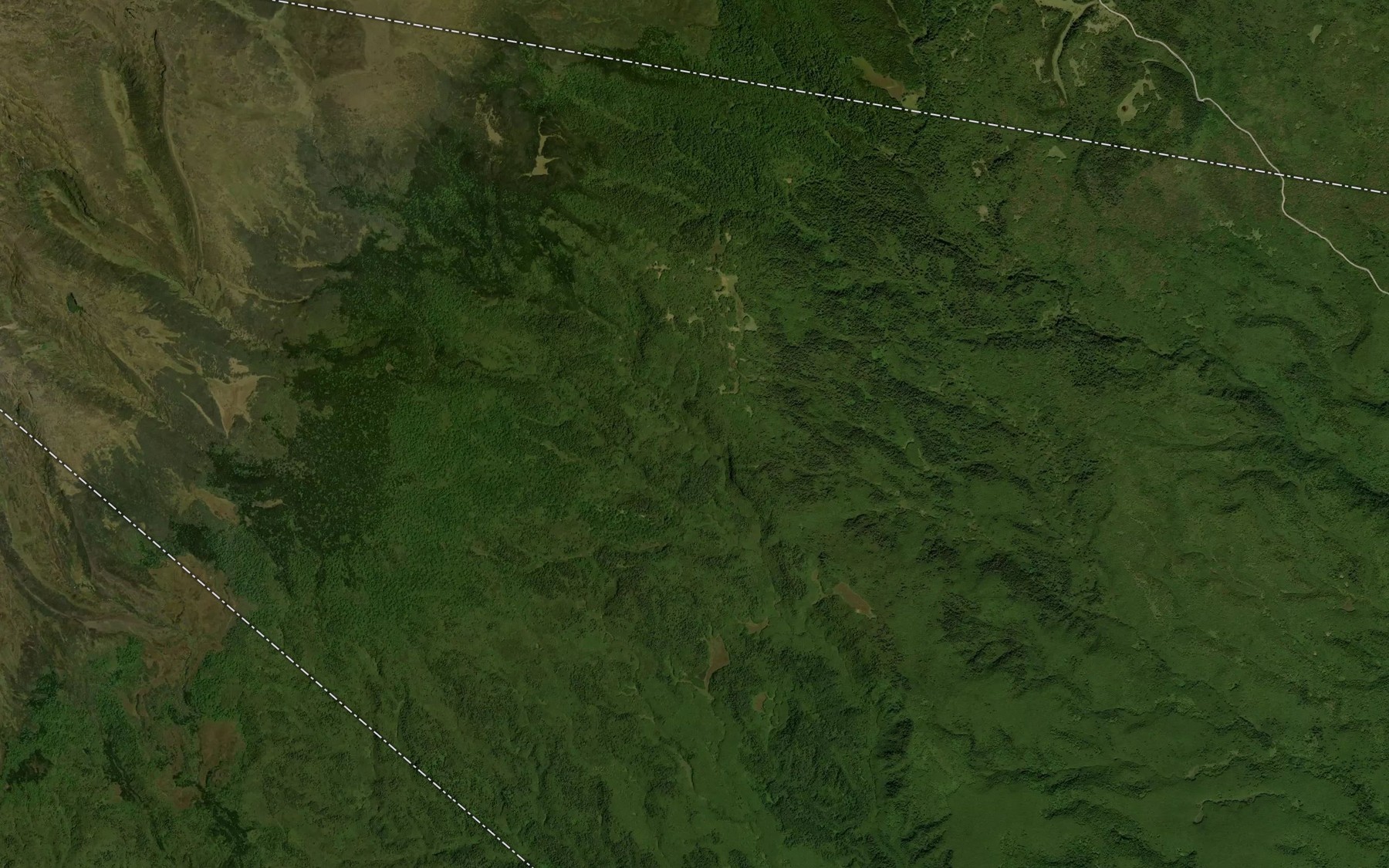 Satellite map of the Ruguti North