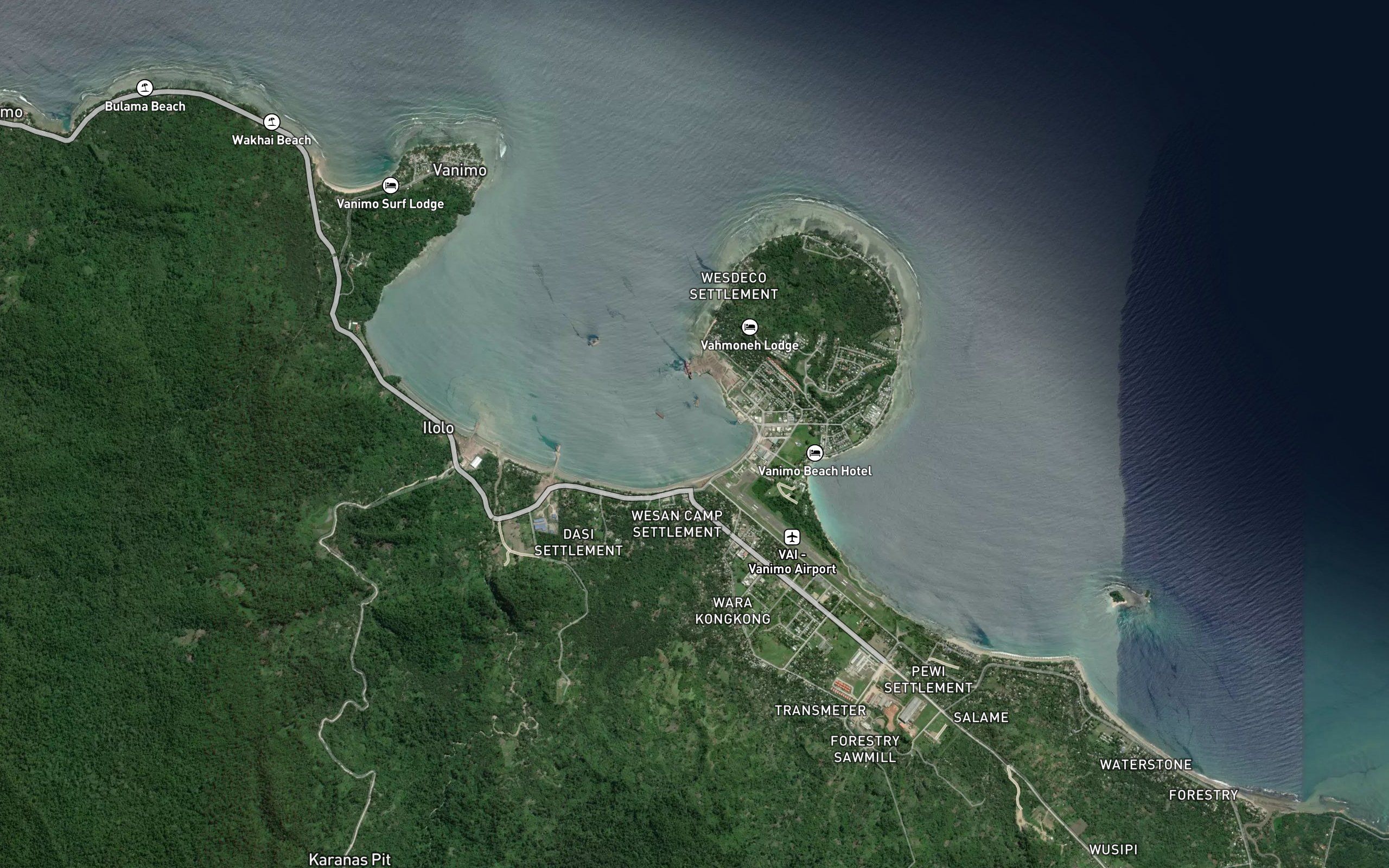 Dakriro Bay