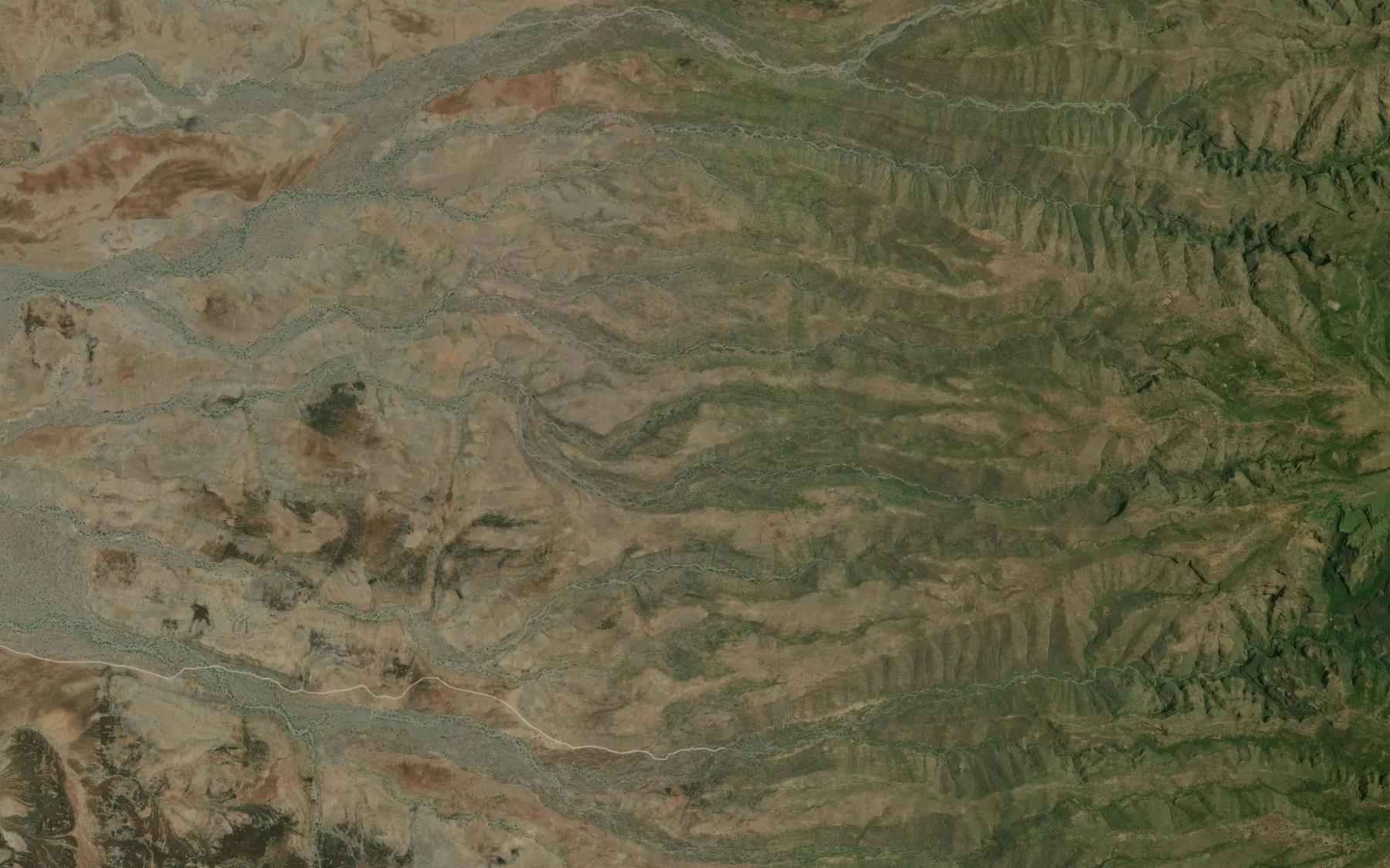 Satellite map of the Lamagul