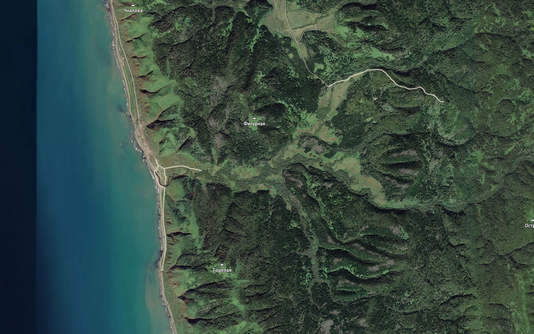 Satellite map of the Ivanovka