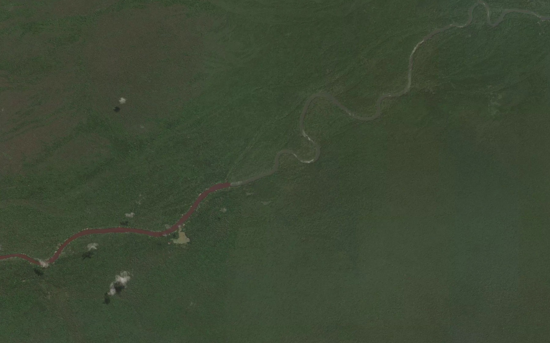 Satellite map of the Ekoroti