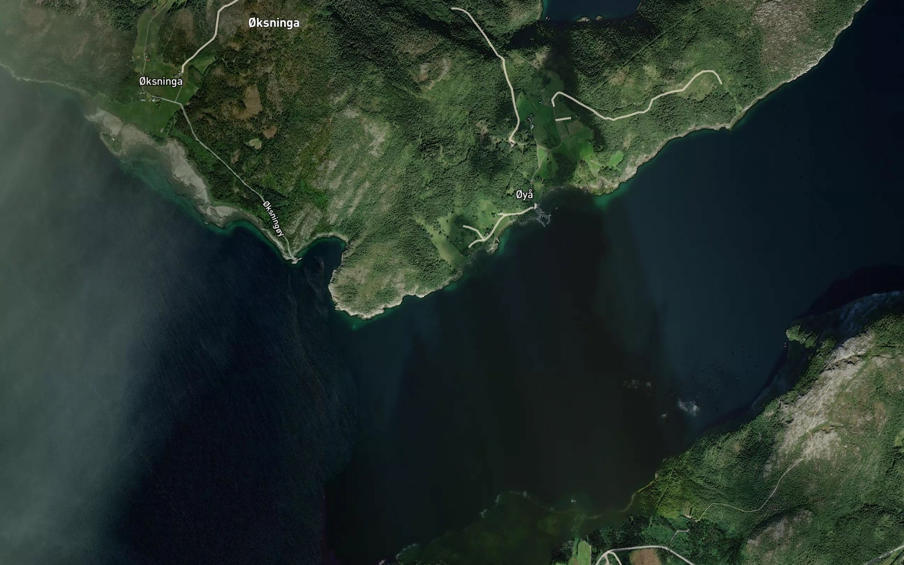 Satellite map of the Engesvik