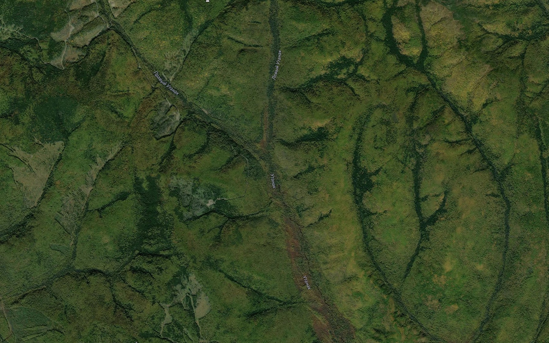 Satellite map of the Levyy Utanak