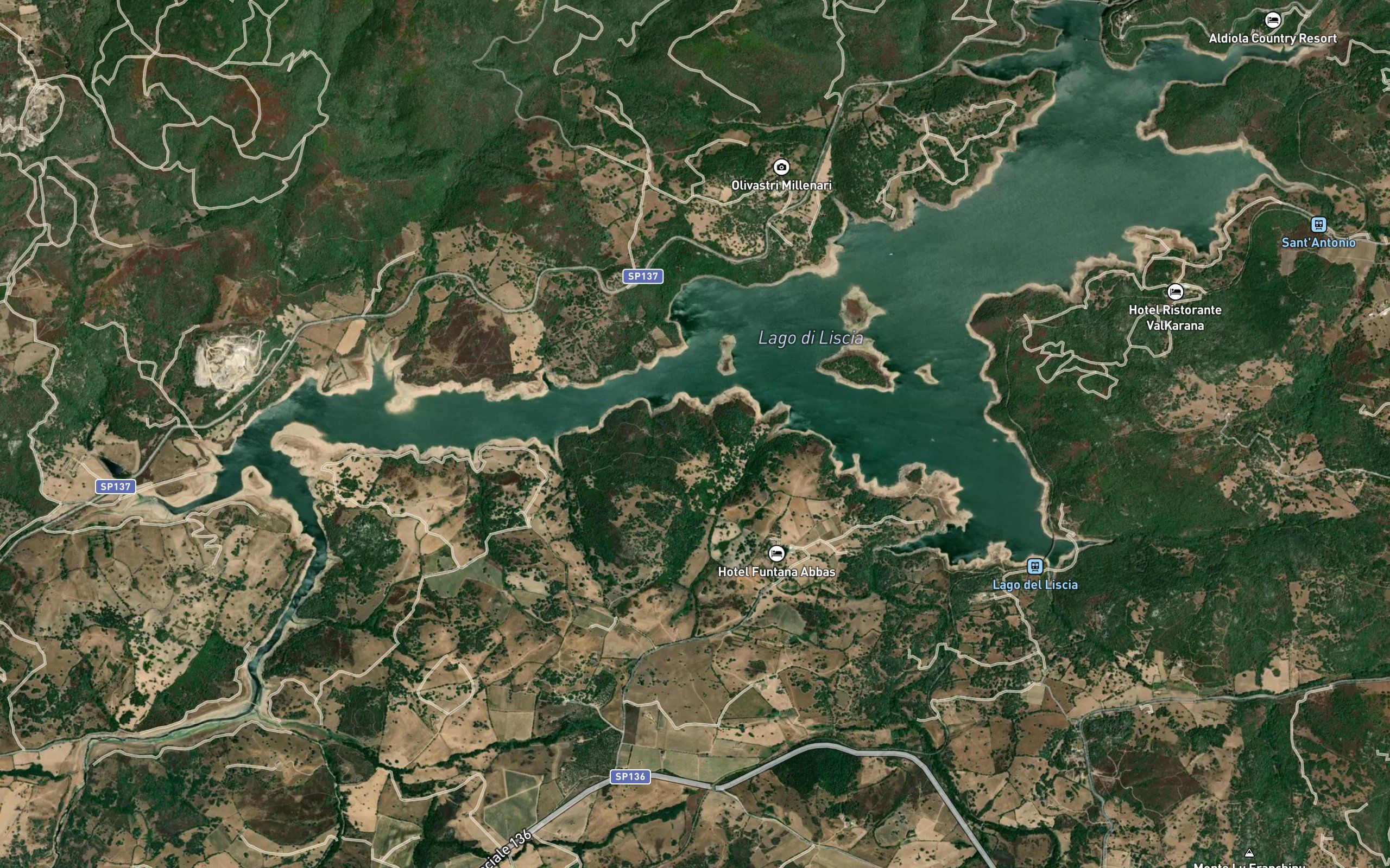 Lago di Liscia