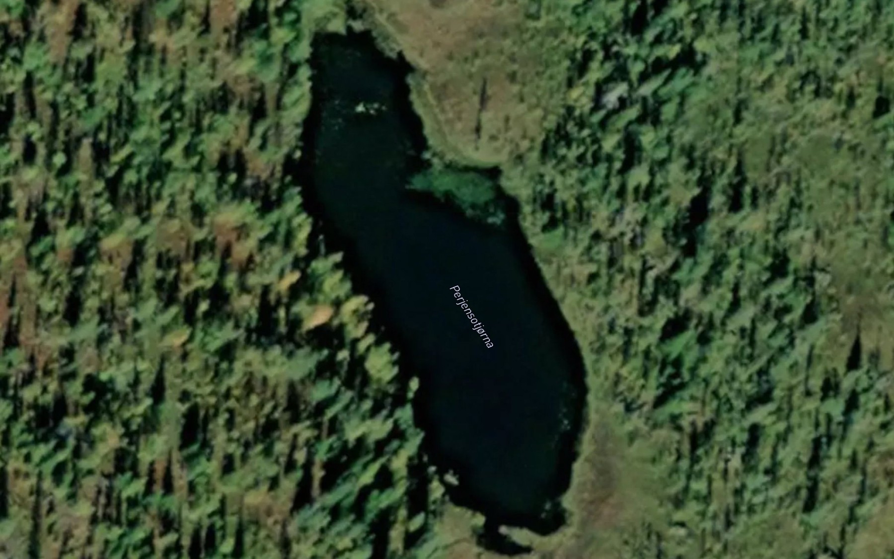 Satellite map of the P-Jensotjonn