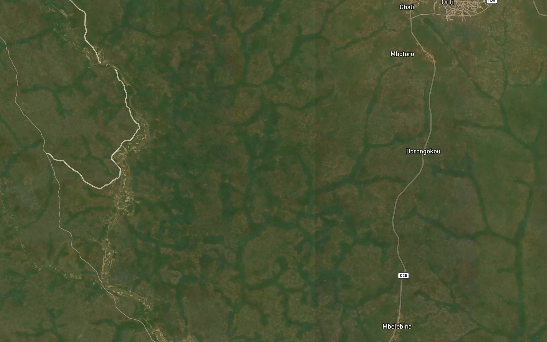 Satellite map of the Mata