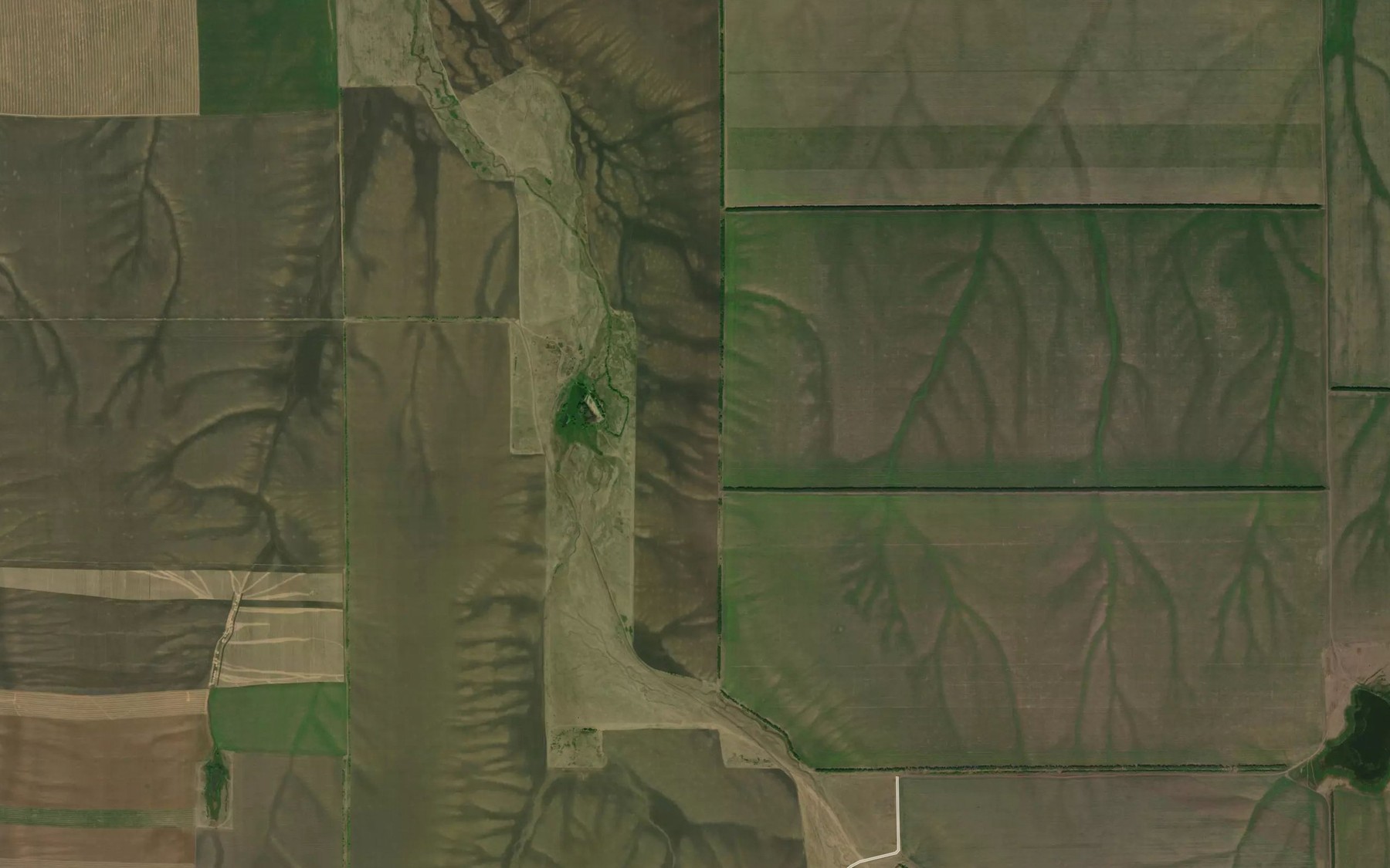 Satellite map of the Balka Vishnevyy Dol