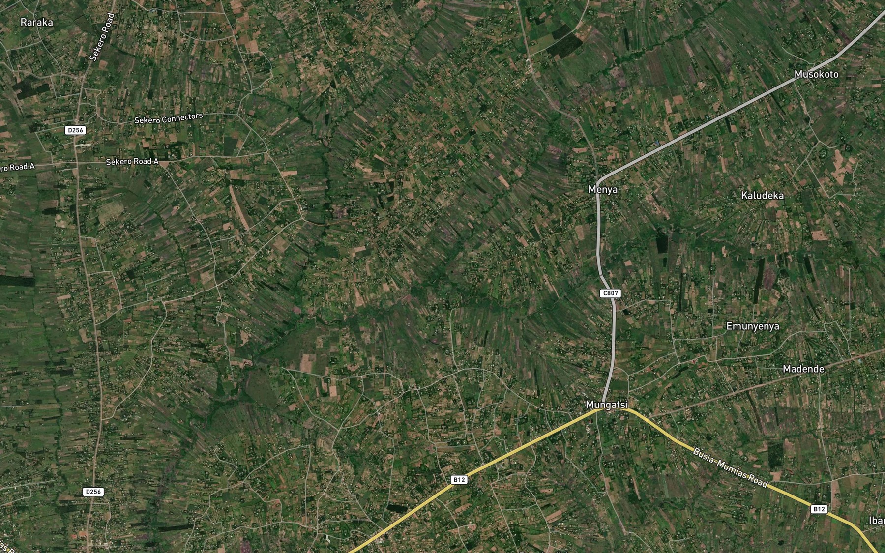 Satellite map of the Naliwatsi