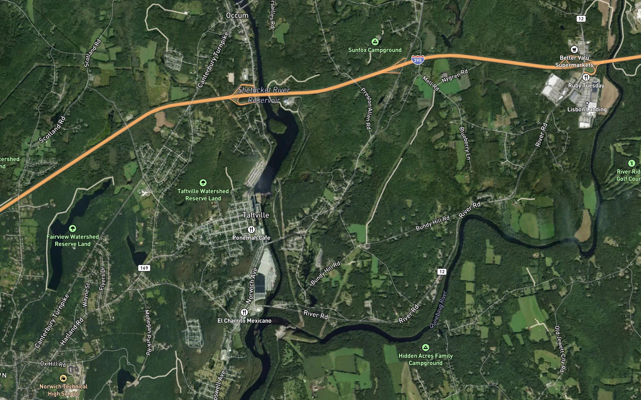 Shetucket River Reservoir