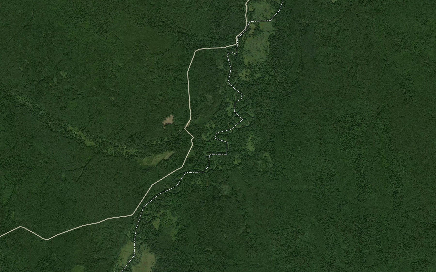Satellite map of the Lyutnya