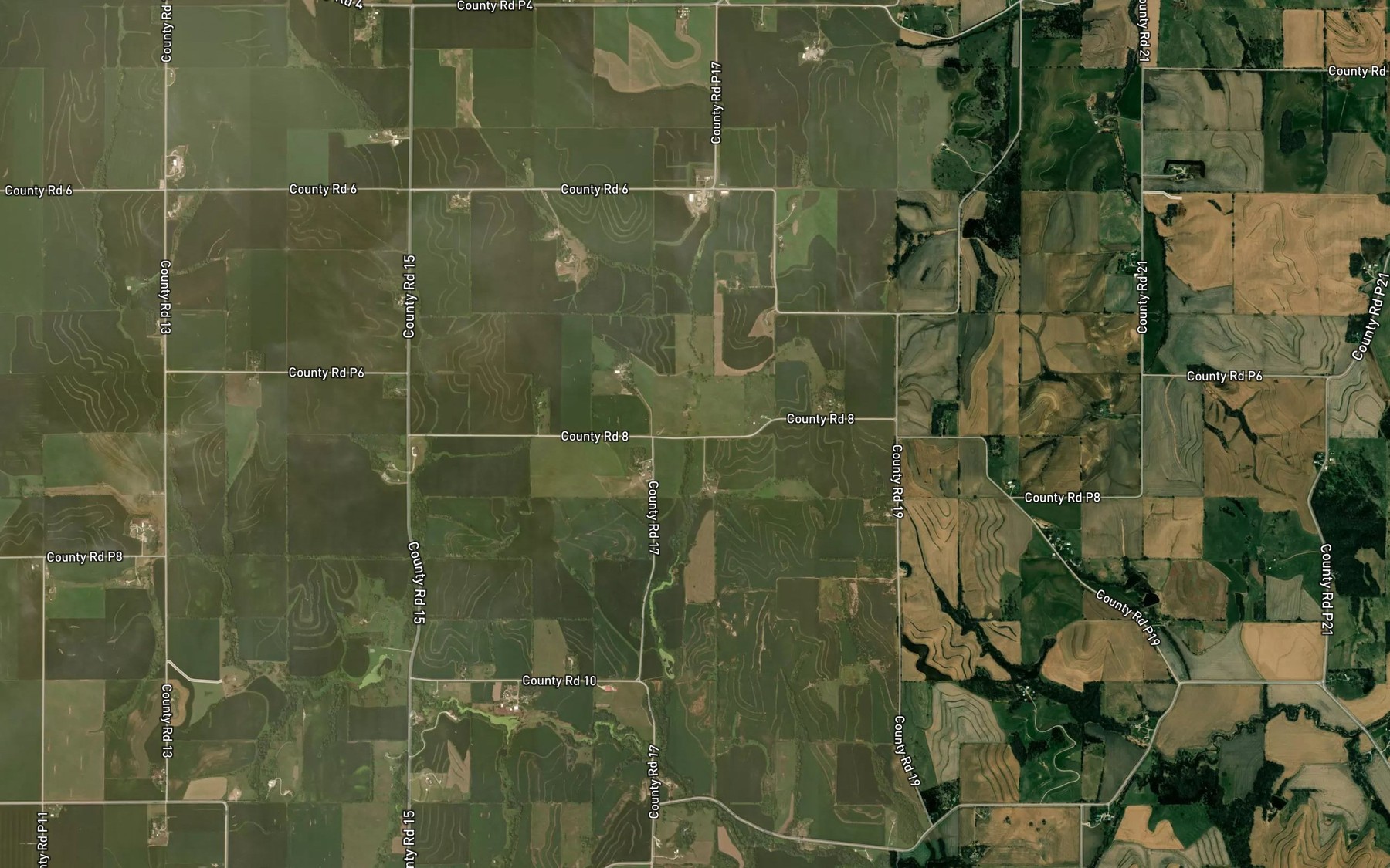 Satellite map of the Behrendt Reservoir