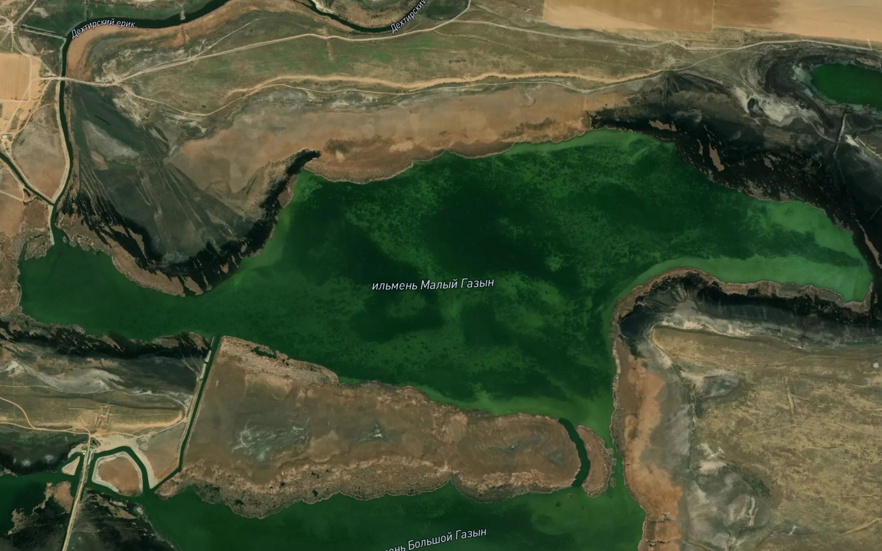 Satellite map of the Il'men' Gazyn
