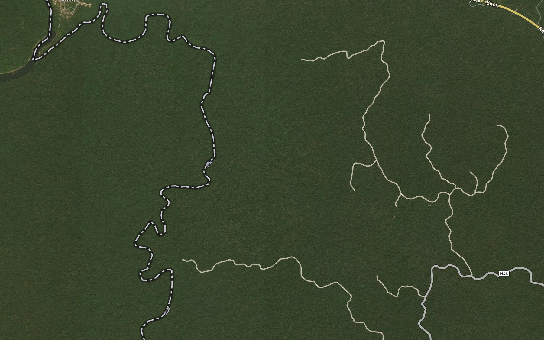 Satellite map of the Wei