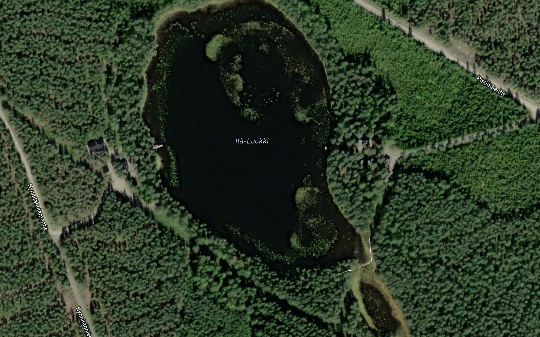 Satellite map of the Ita-Luokki