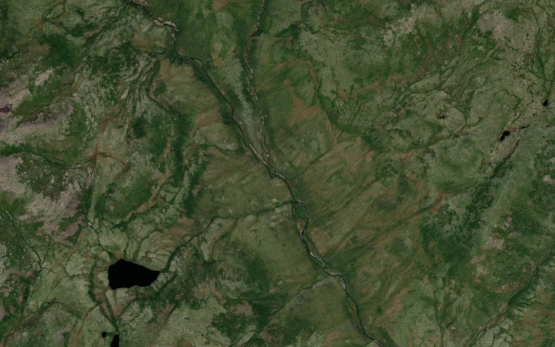 Satellite map of the Pereval'nyy