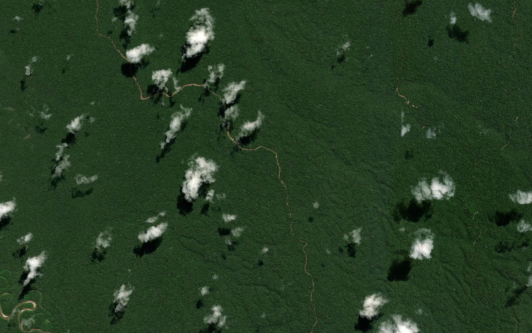 Satellite map of the Parantari