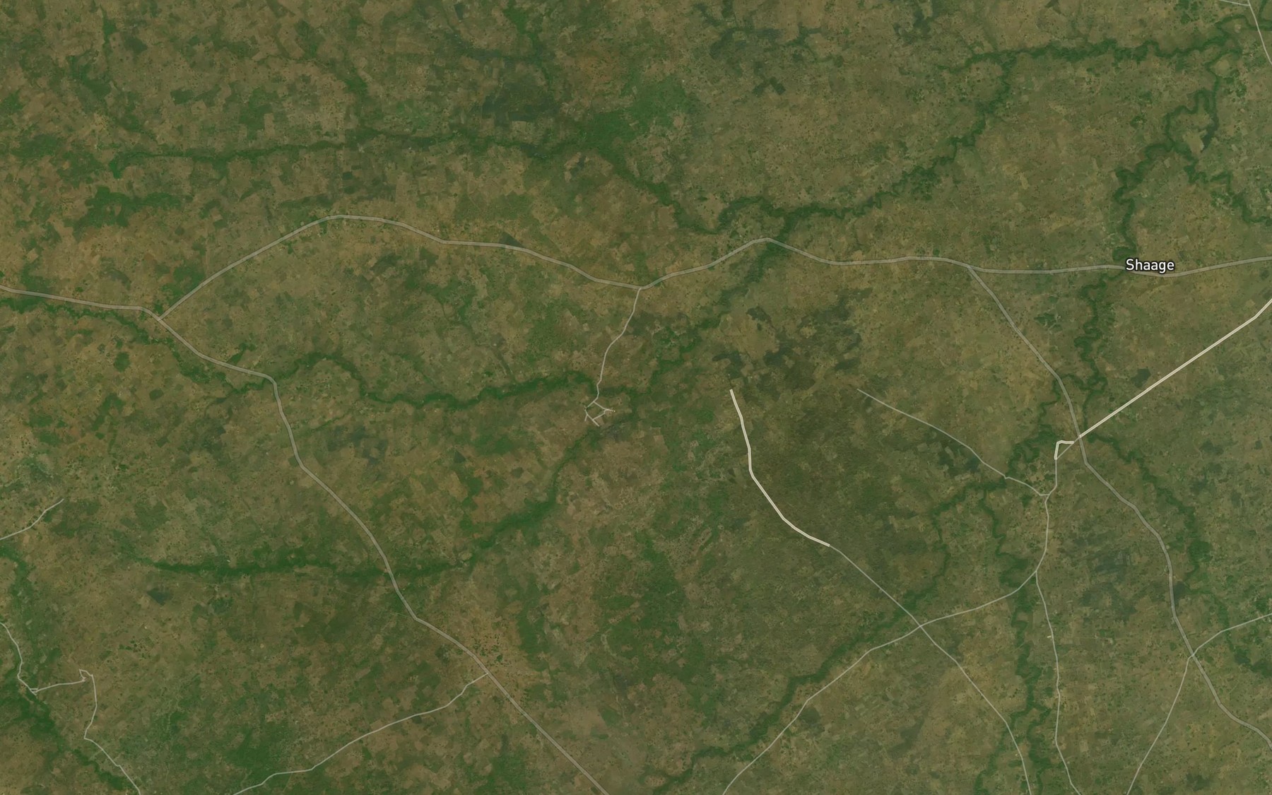 Satellite map of the River Ukuru