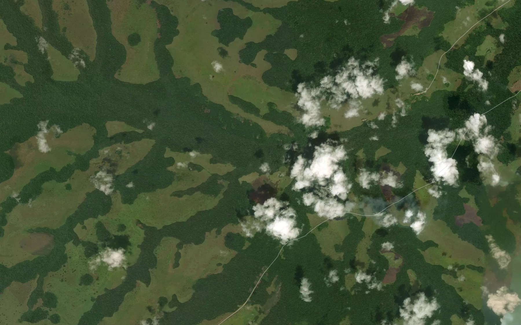 Satellite map of the Etami