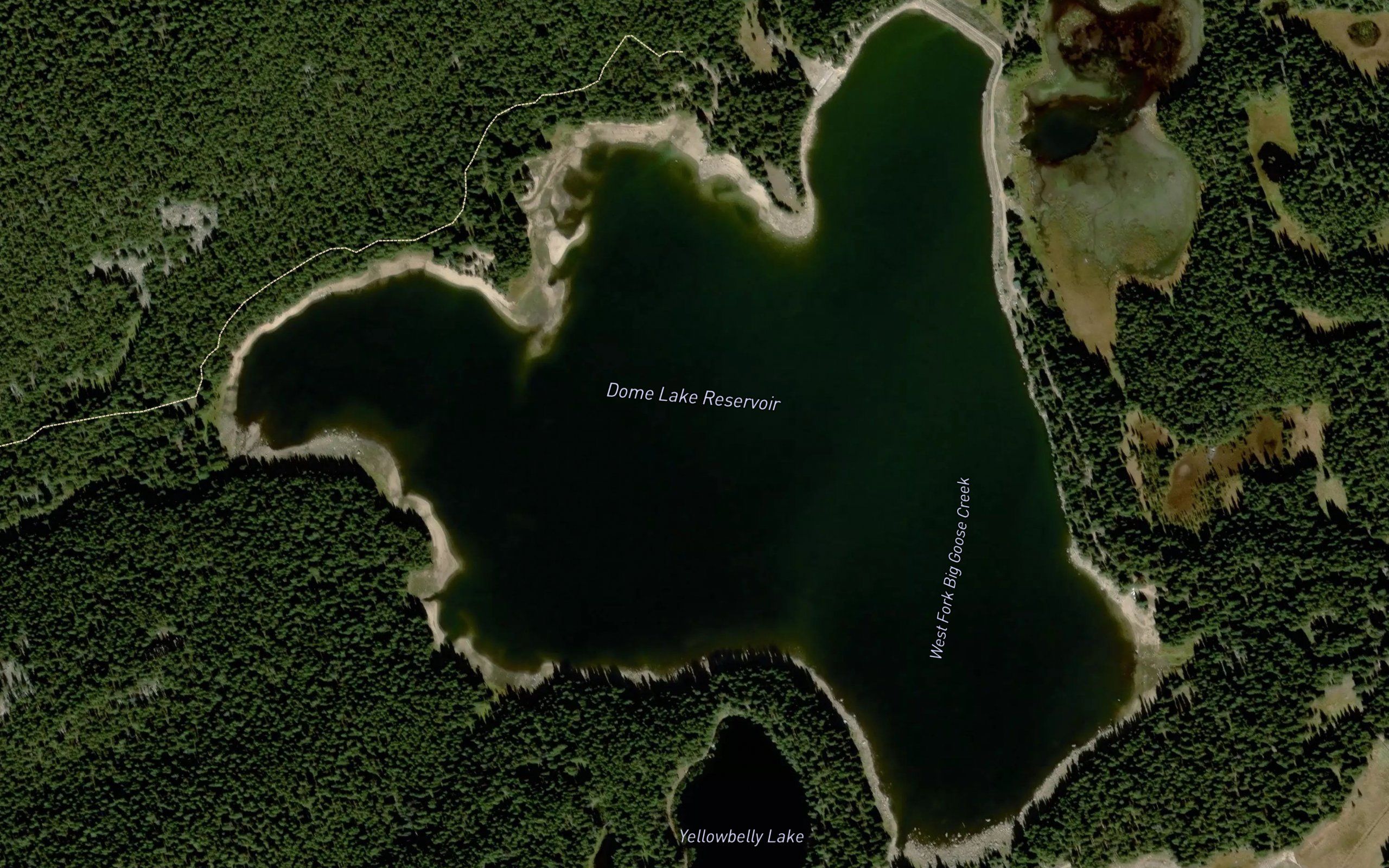 Dome Lake Reservoir