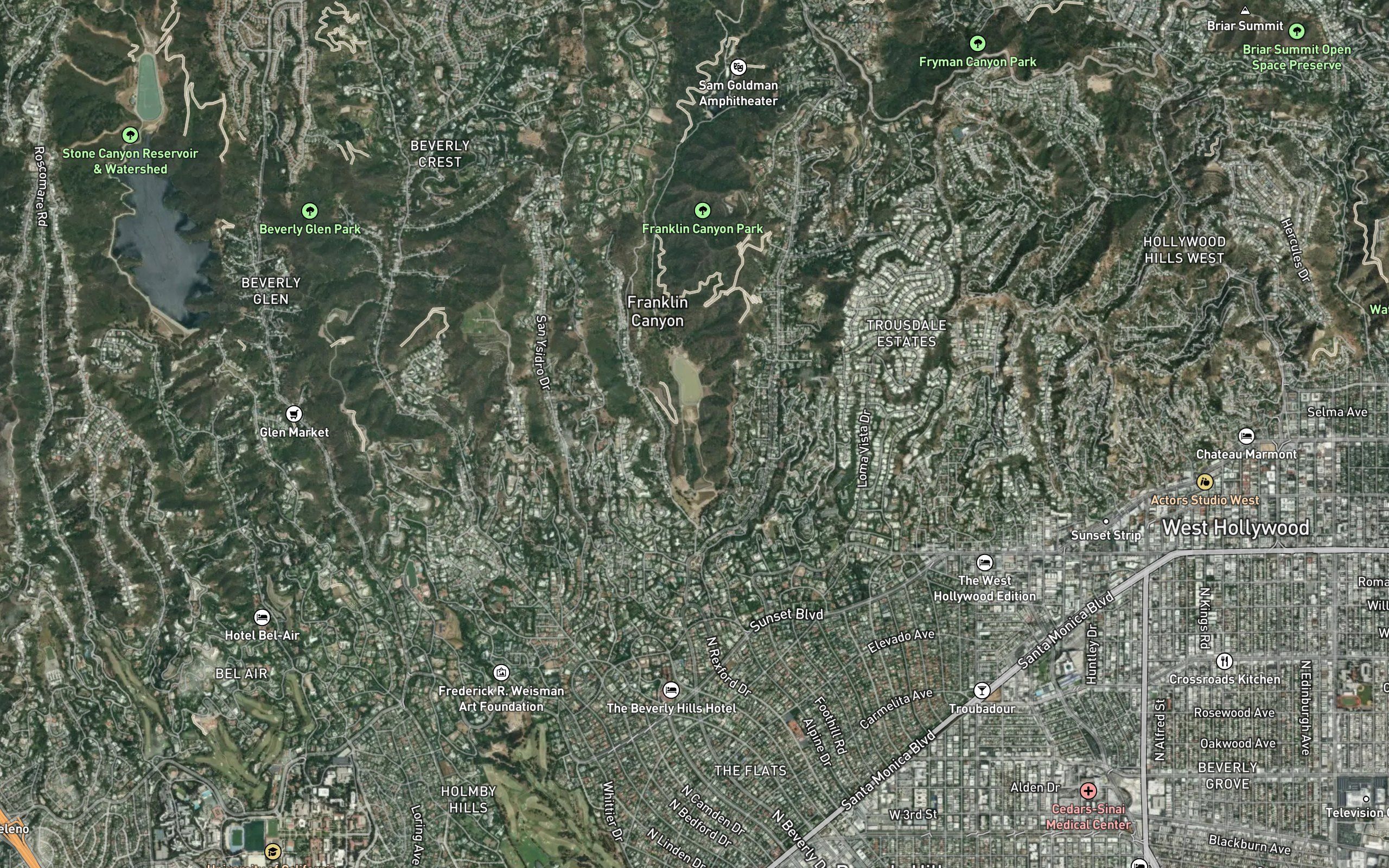 Franklin Canyon Reservoir