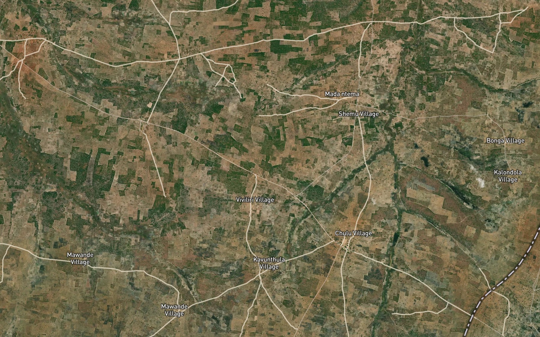 Satellite map of the Chenjeuze