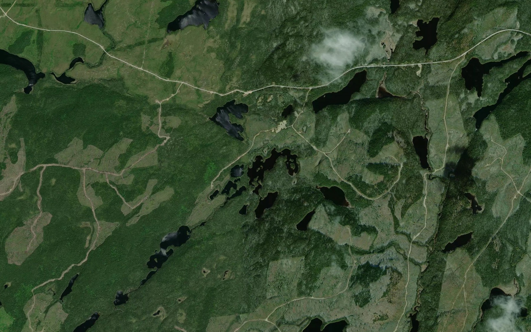 Satellite map of the Lac Kaaiakotawkakamak