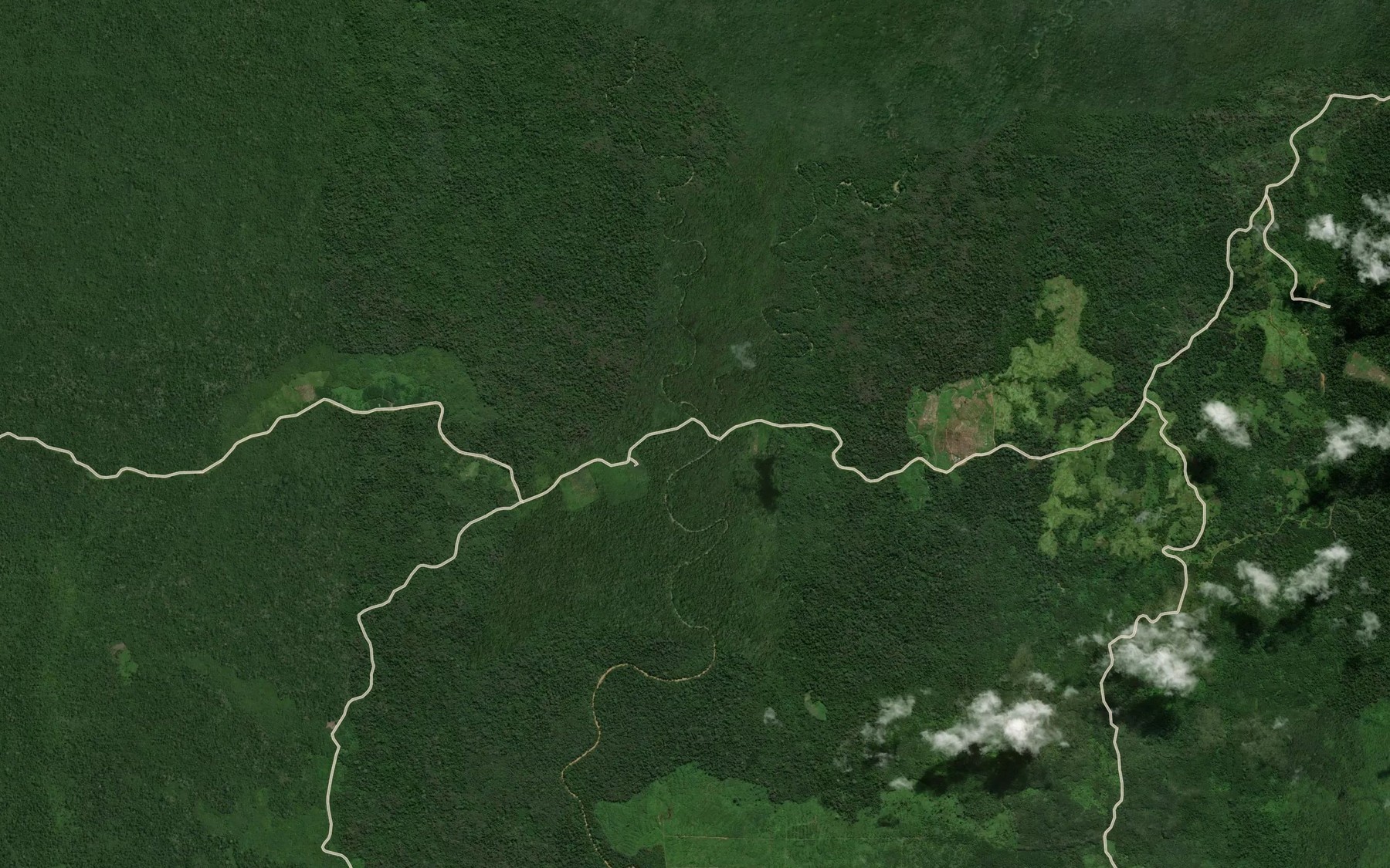 Satellite map of the Sungai Mului