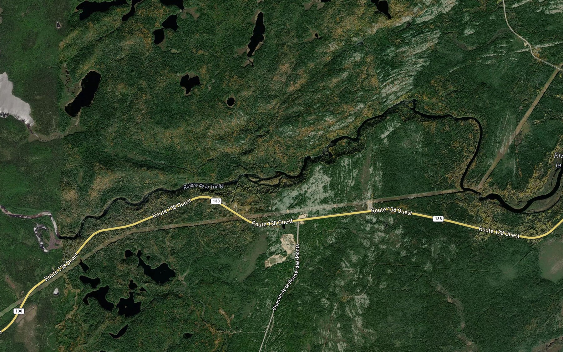 Satellite map of the Fosse des Cailloux