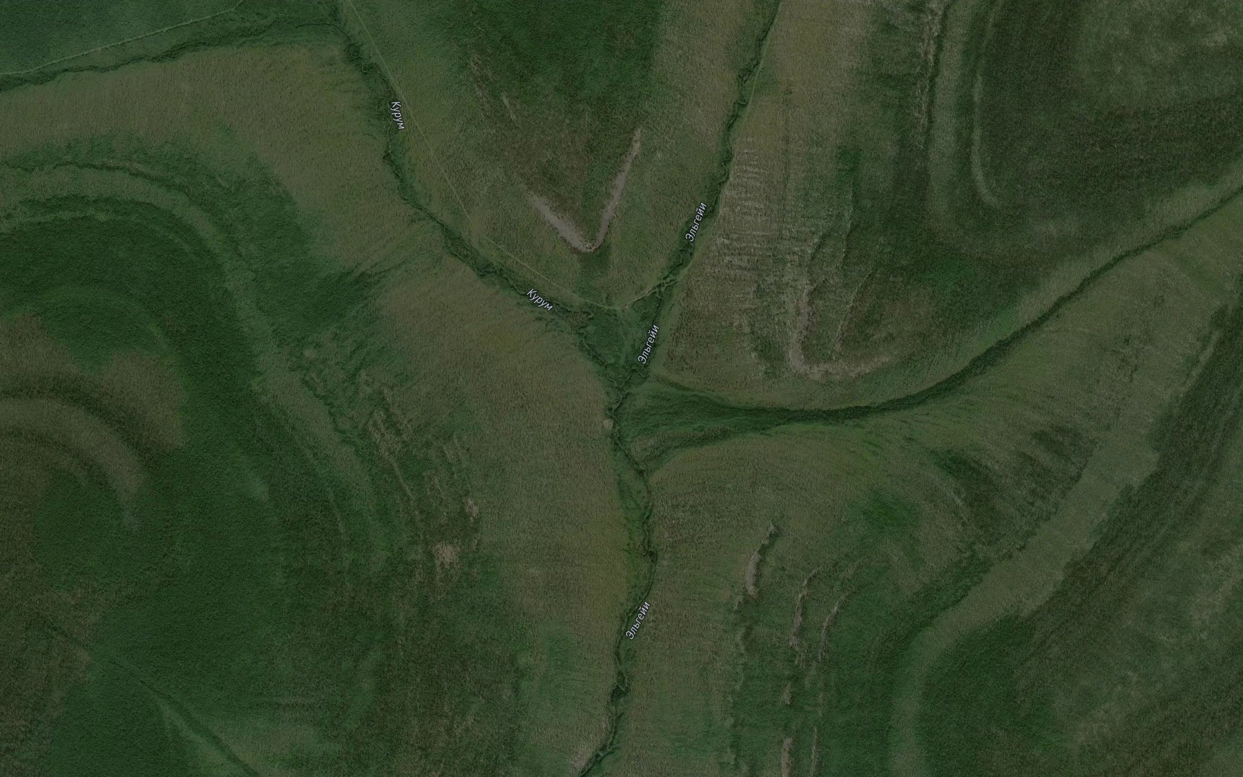 Satellite map of the Kurum