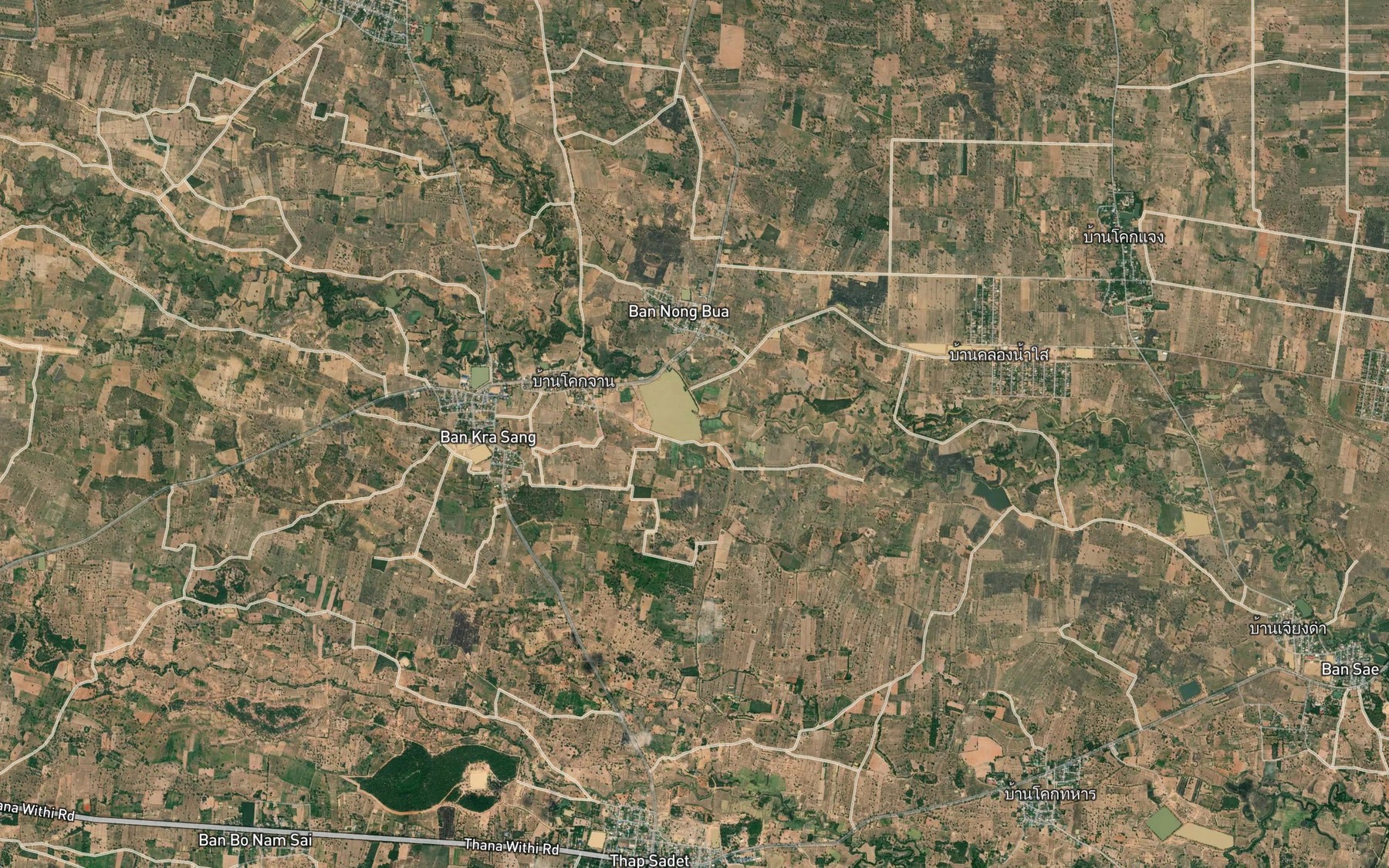 Satellite map of the Nong Wian