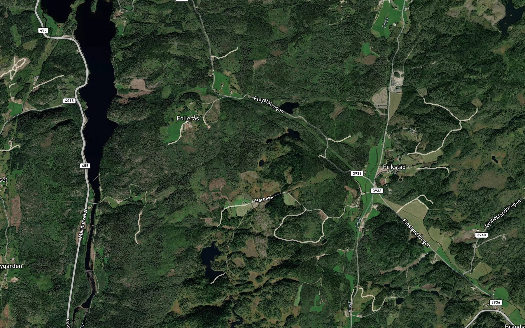 Satellite map of the Heitjonn