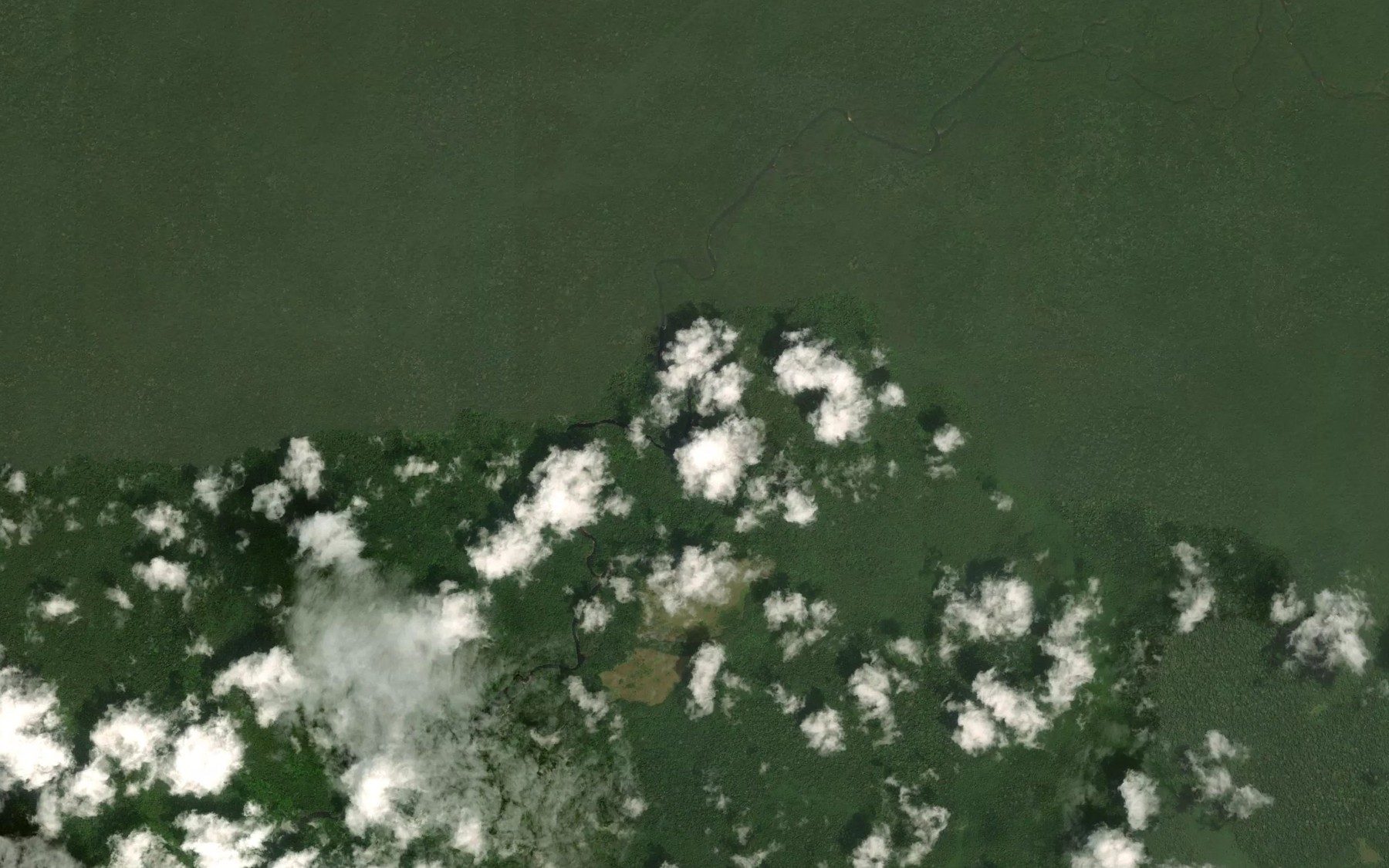 Satellite map of the Mabom