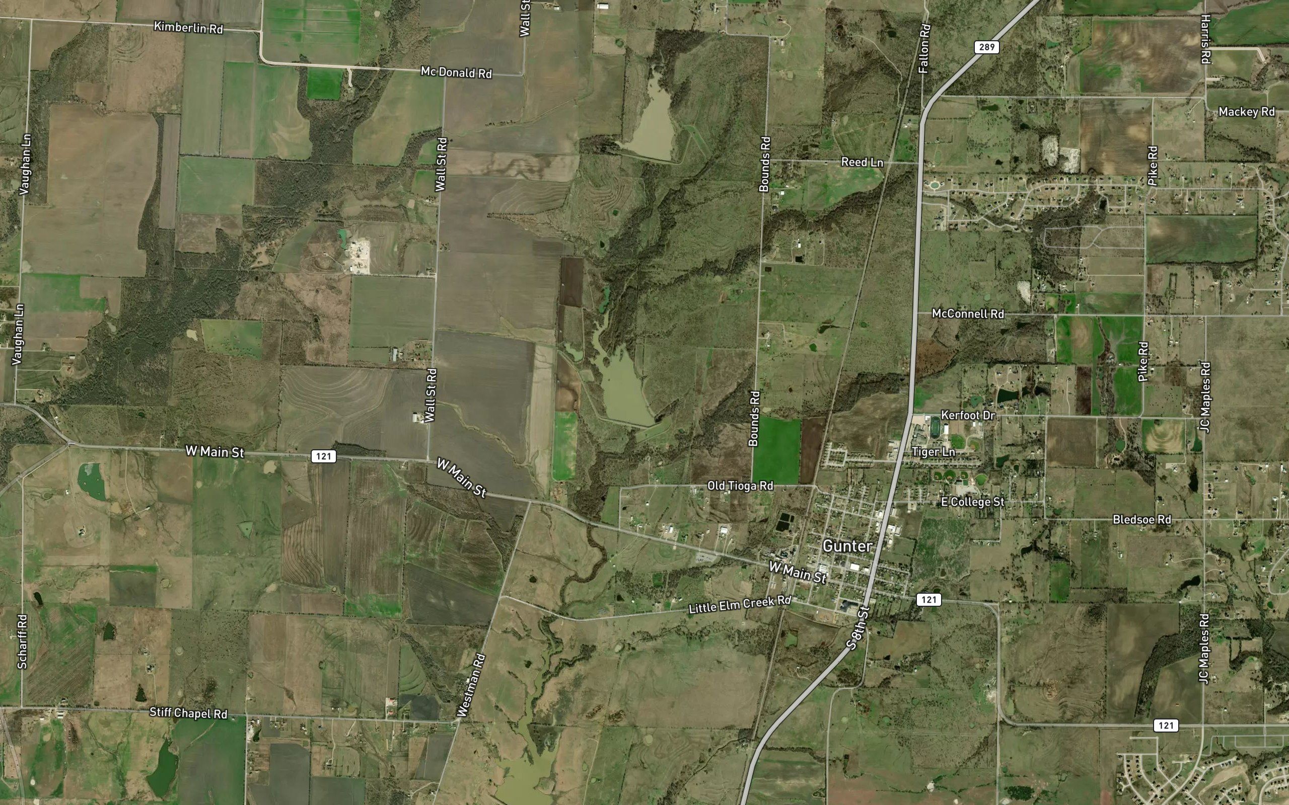 Soil Conservation Service Site 2 Reservoir