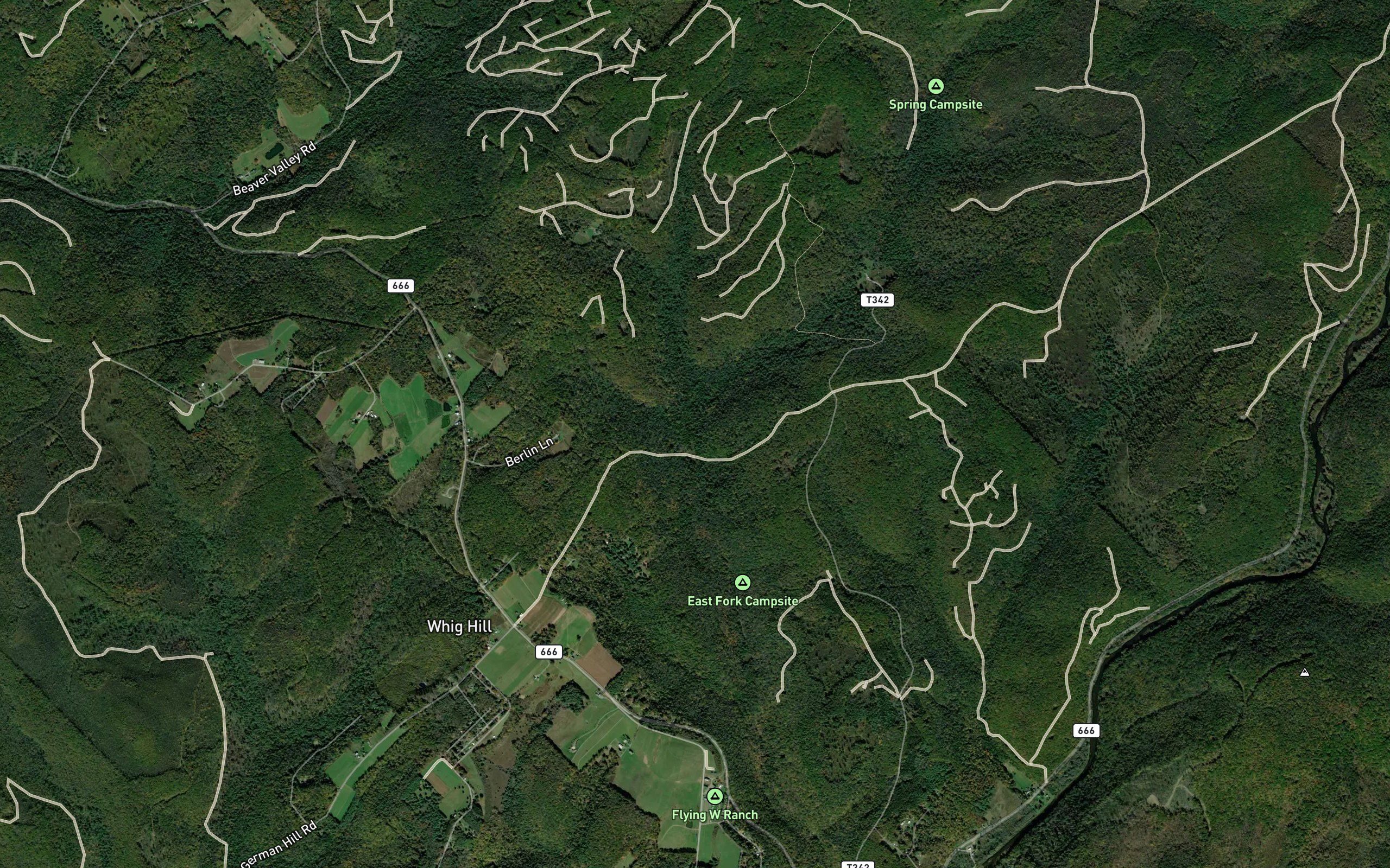 West Fork Fork Run