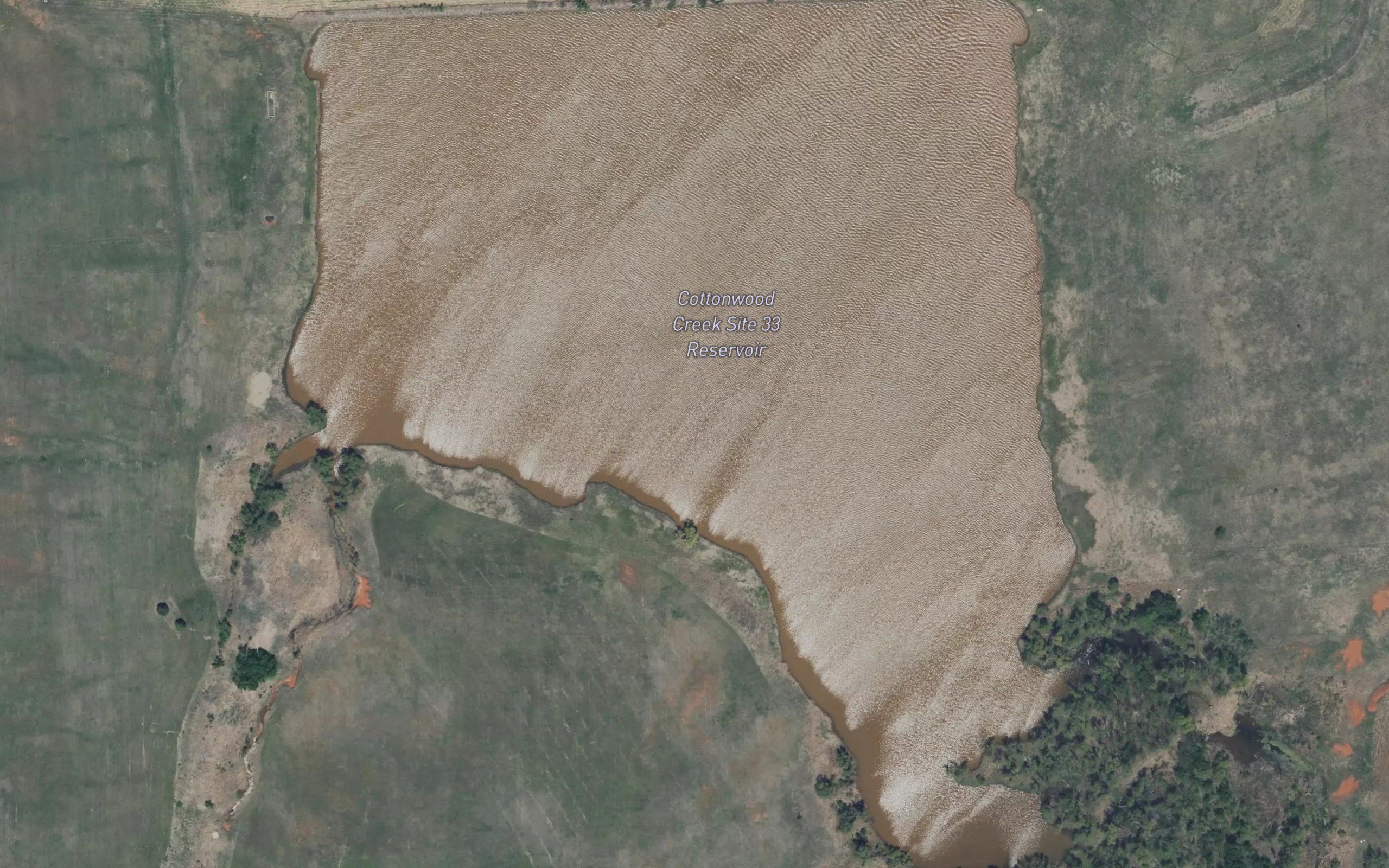 Cottonwood Creek Site 33 Reservoir