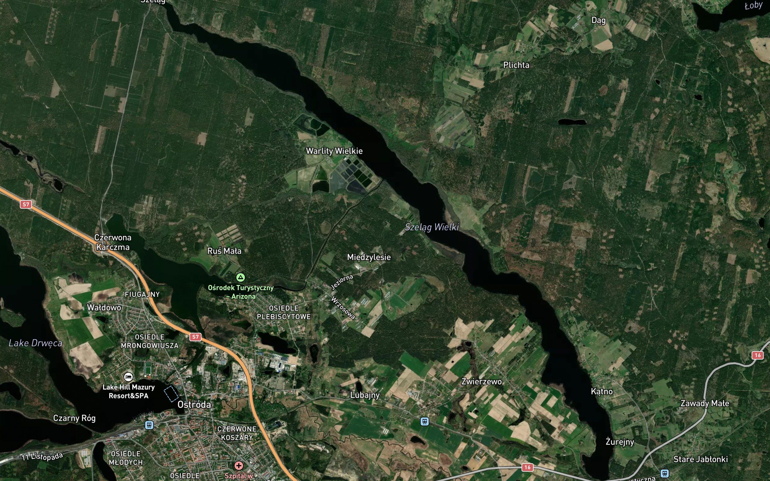 Jezioro Szelag Wielki