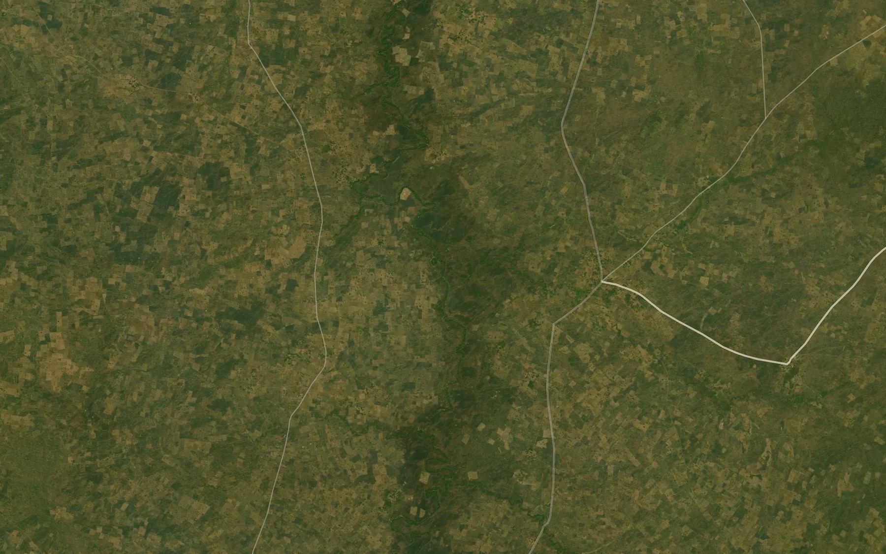 Satellite map of the River Ankei