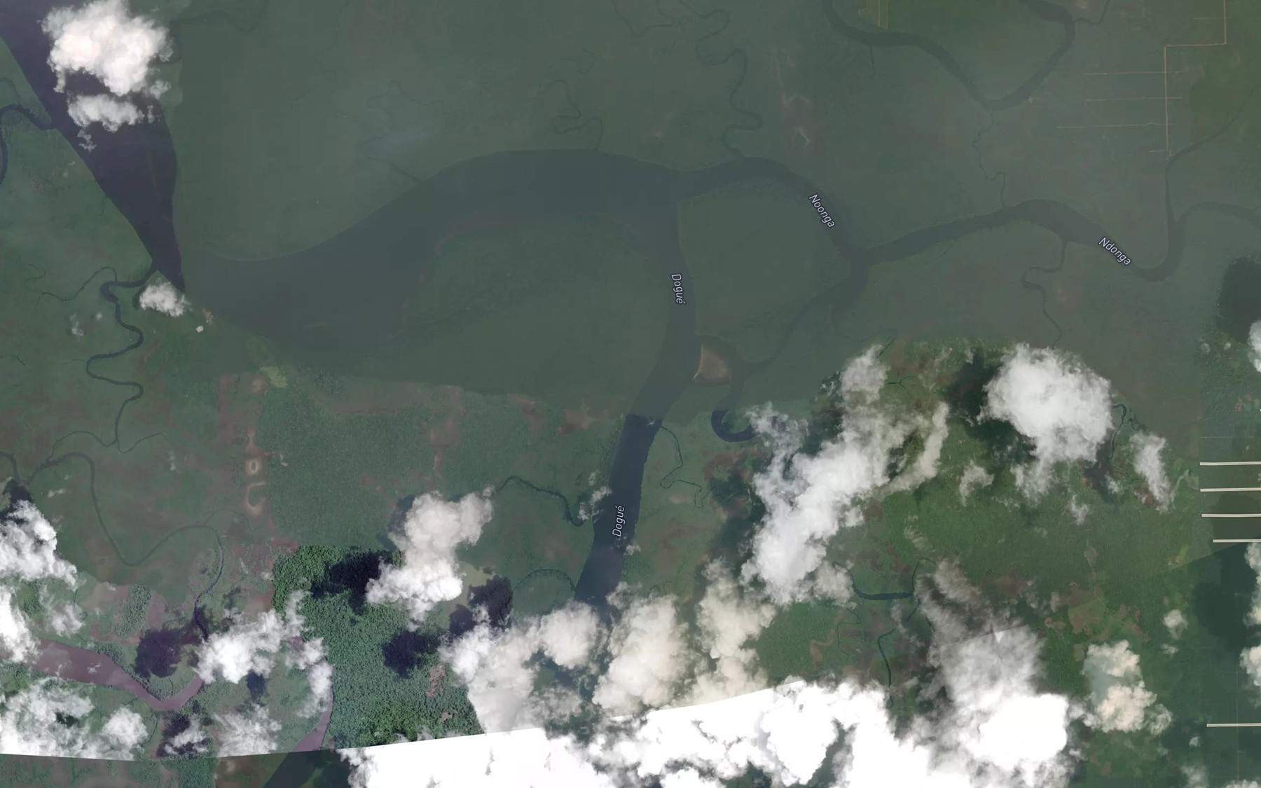 Satellite map of the Logoto