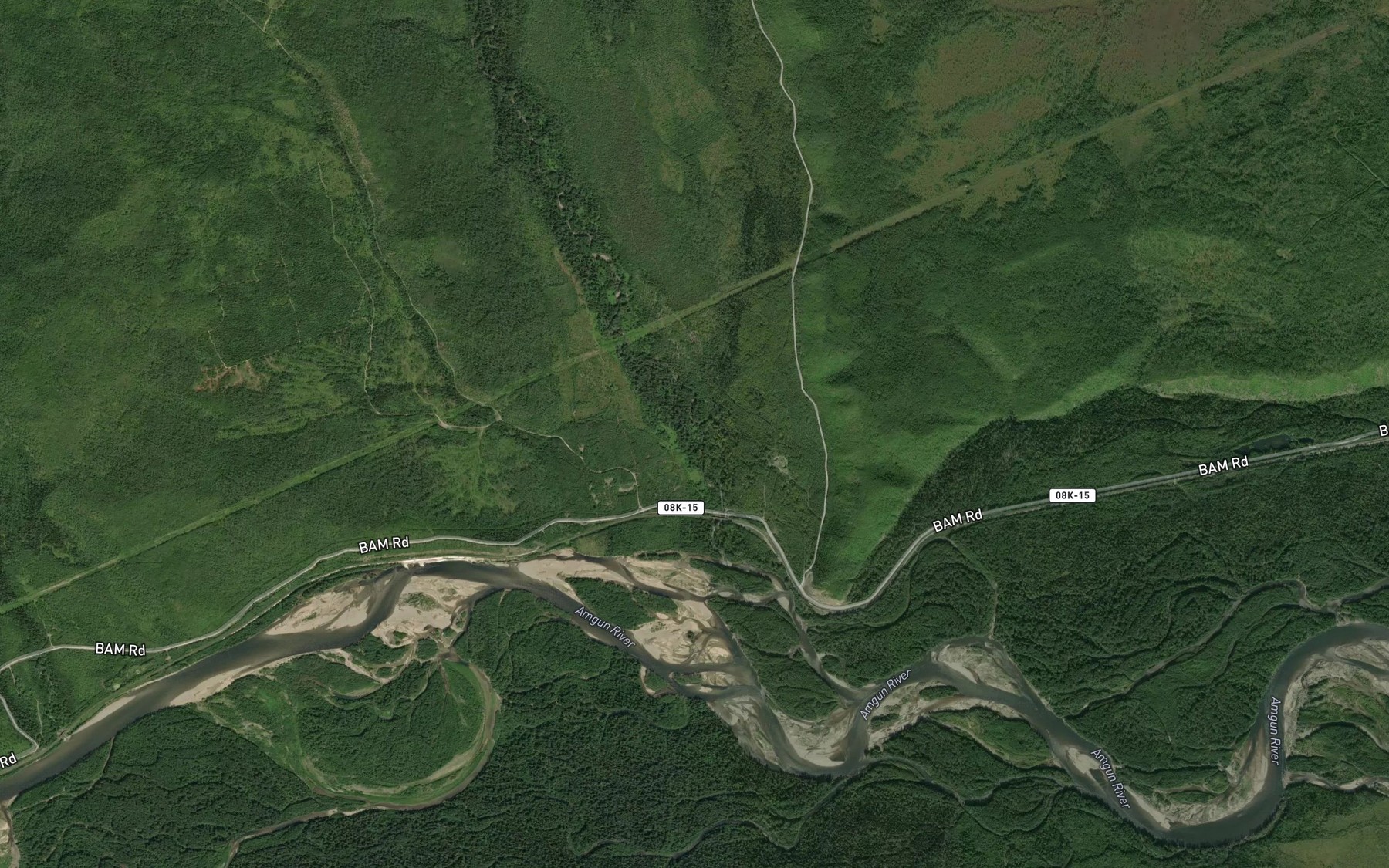Satellite map of the Podgornyy