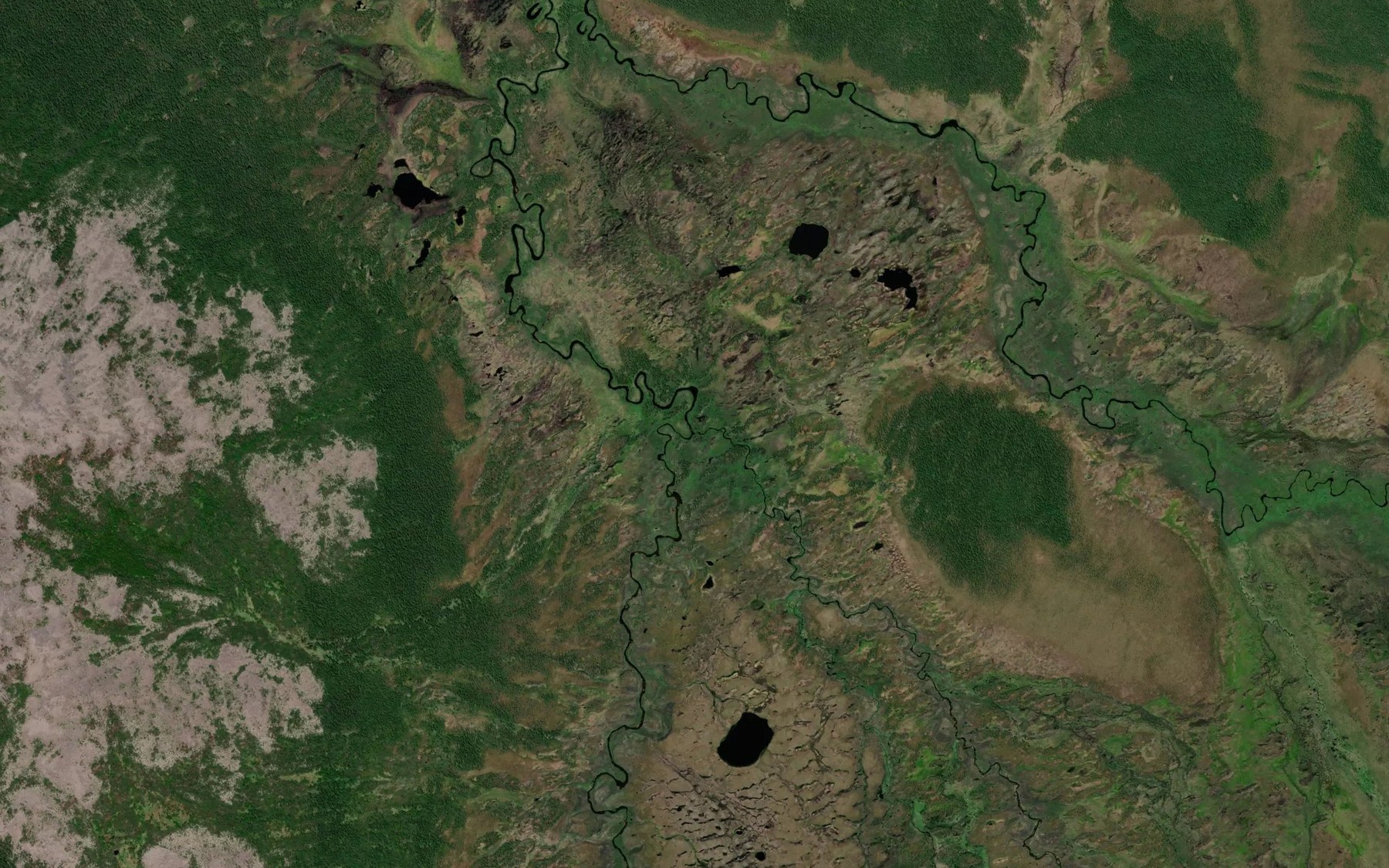 Satellite map of the Dvoynik