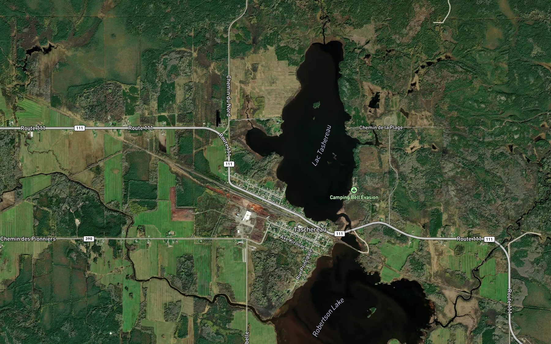 Satellite map of the Decharge du Septieme Rang