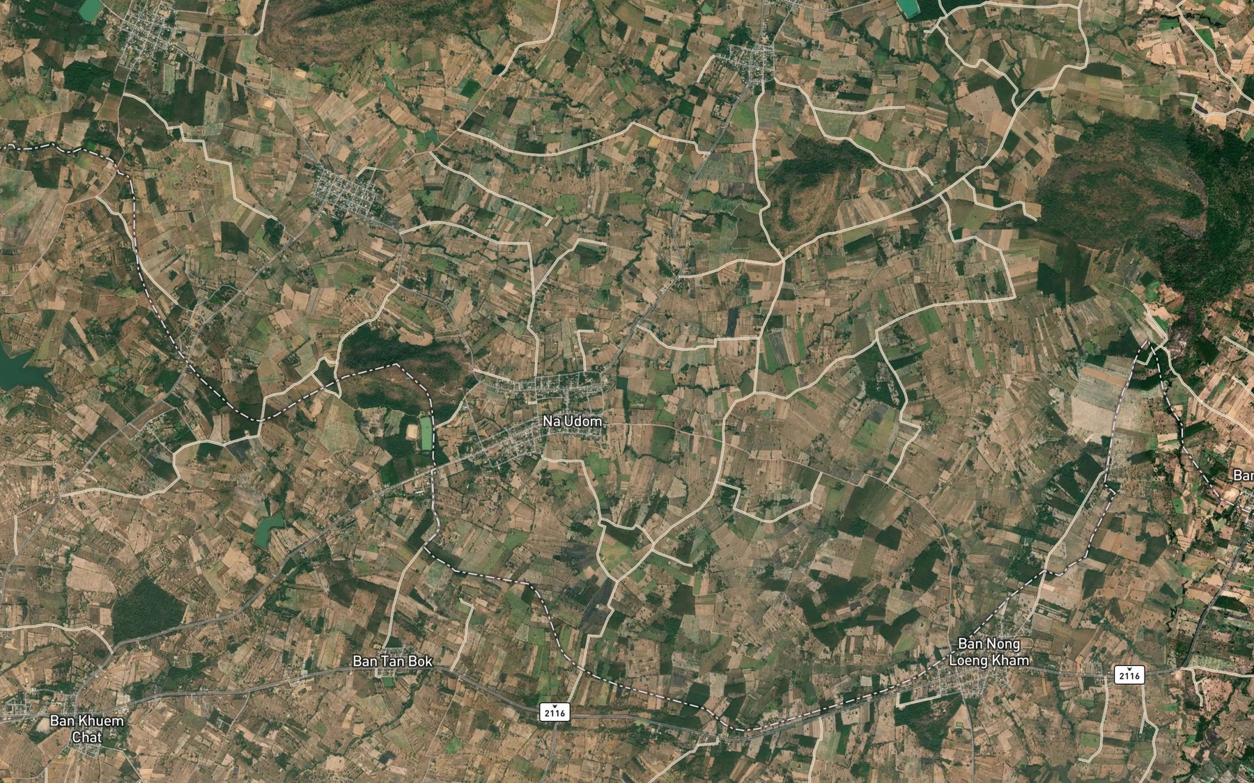 Satellite map of the Nong Som Saat