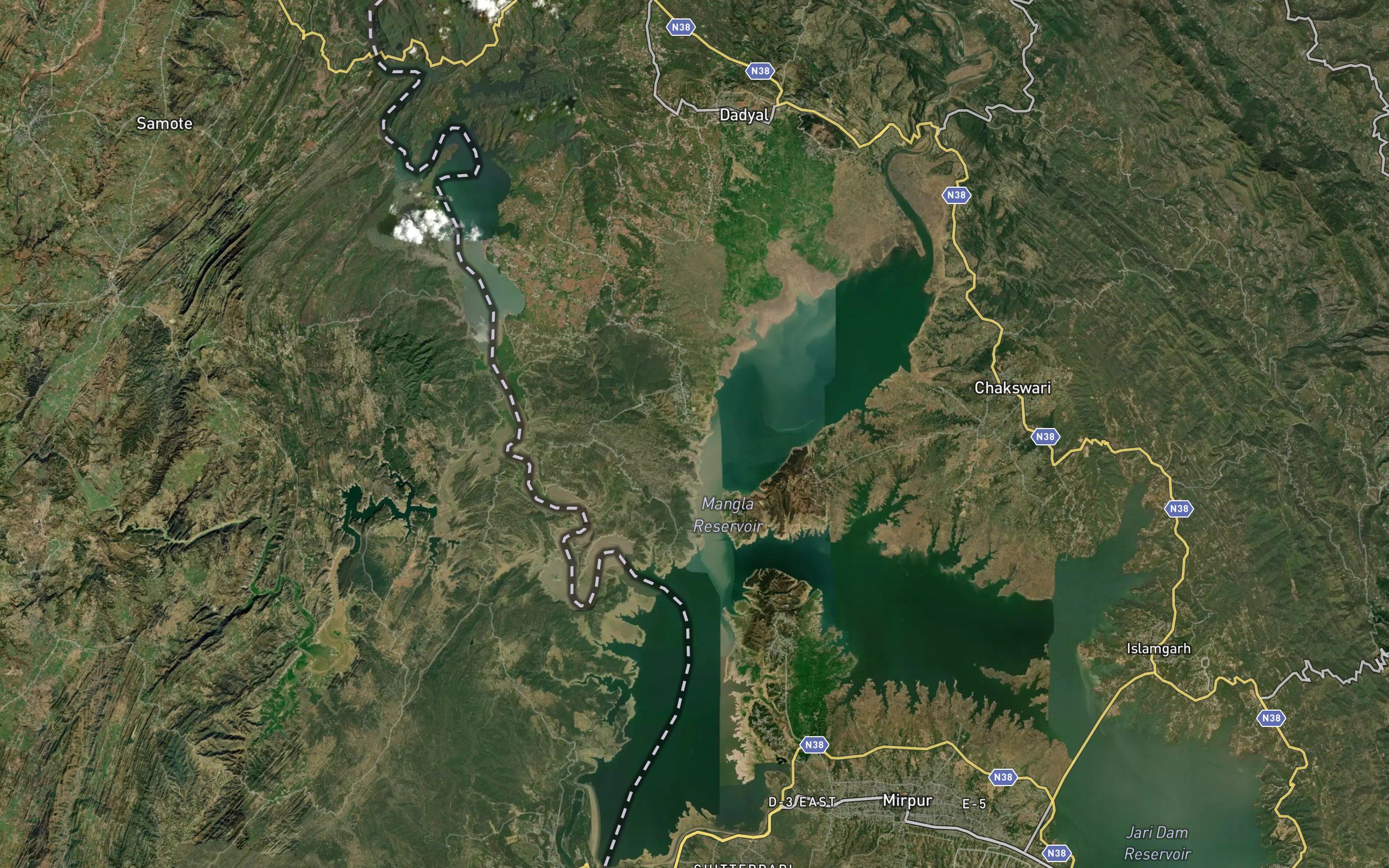 Mangla Reservoir