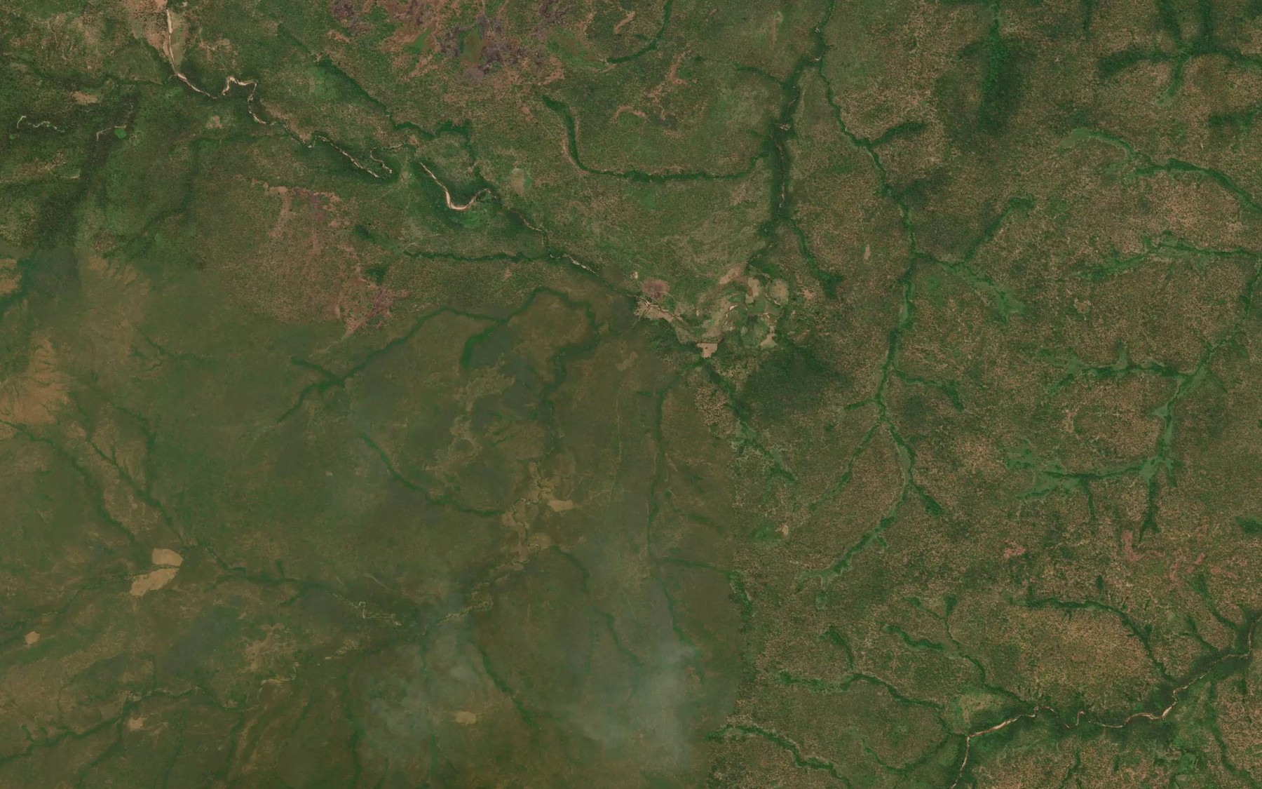 Satellite map of the Dibo