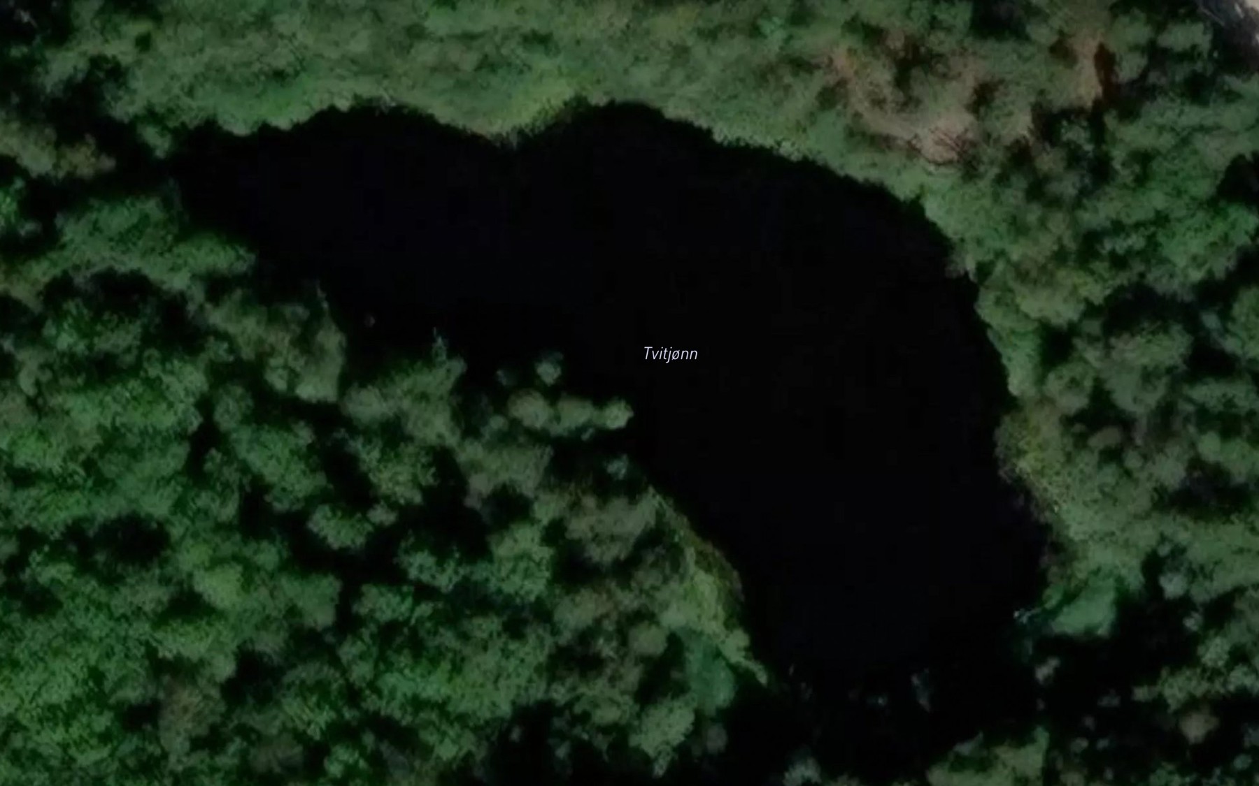 Satellite map of the Tvitjonn