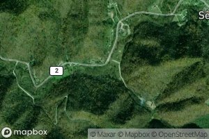 Satellite map of the Vinson Branch