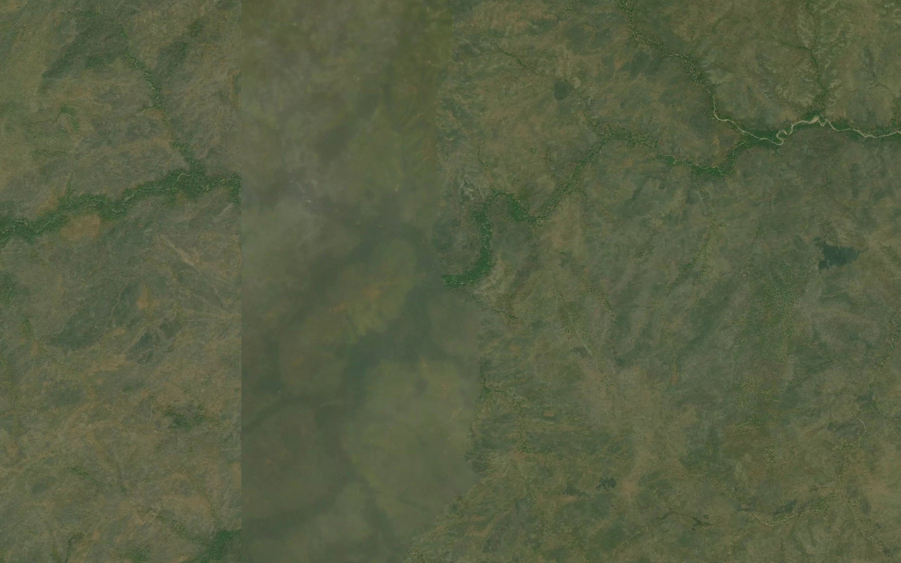 Satellite map of the River Minni