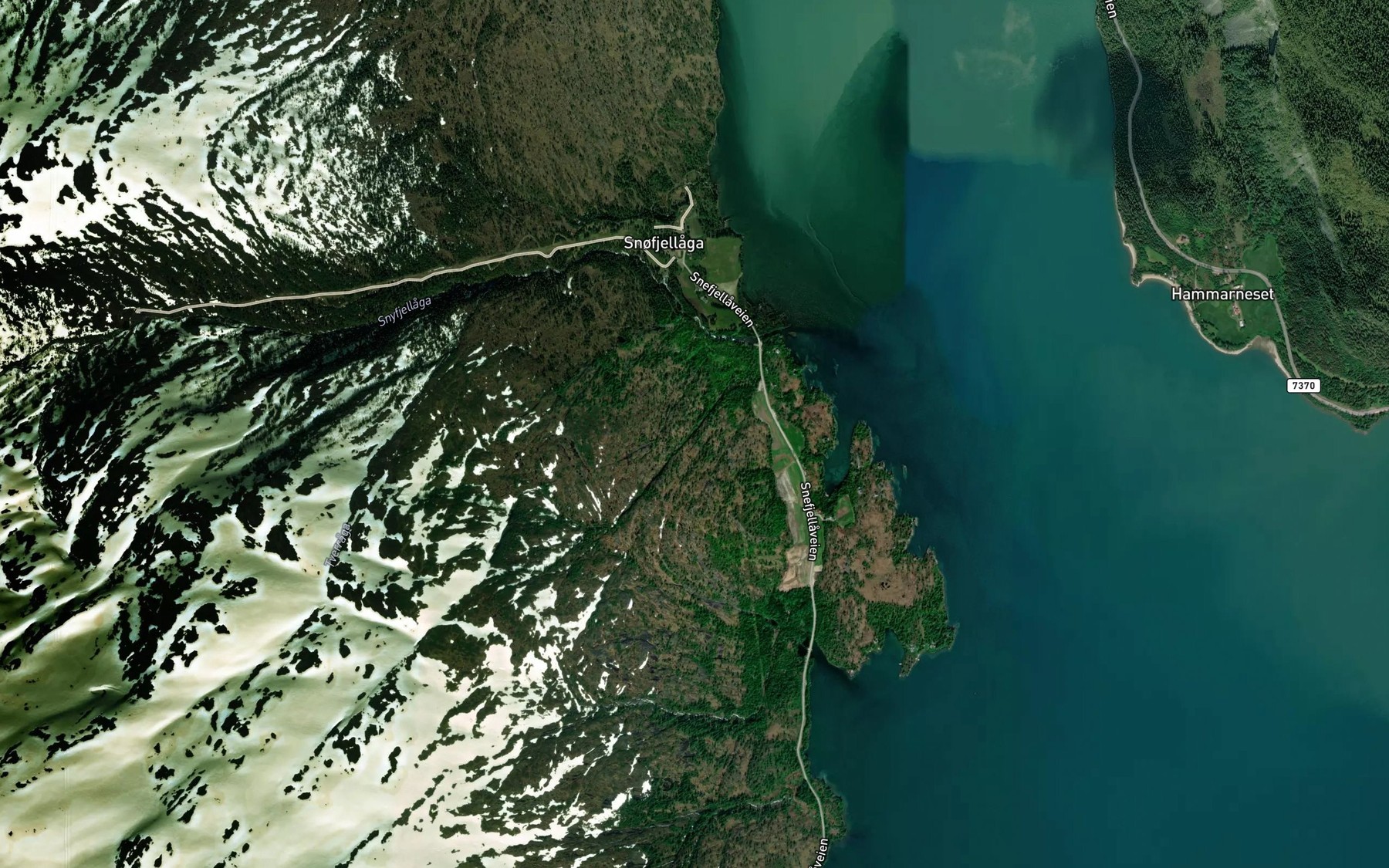 Satellite map of the Steinbekken