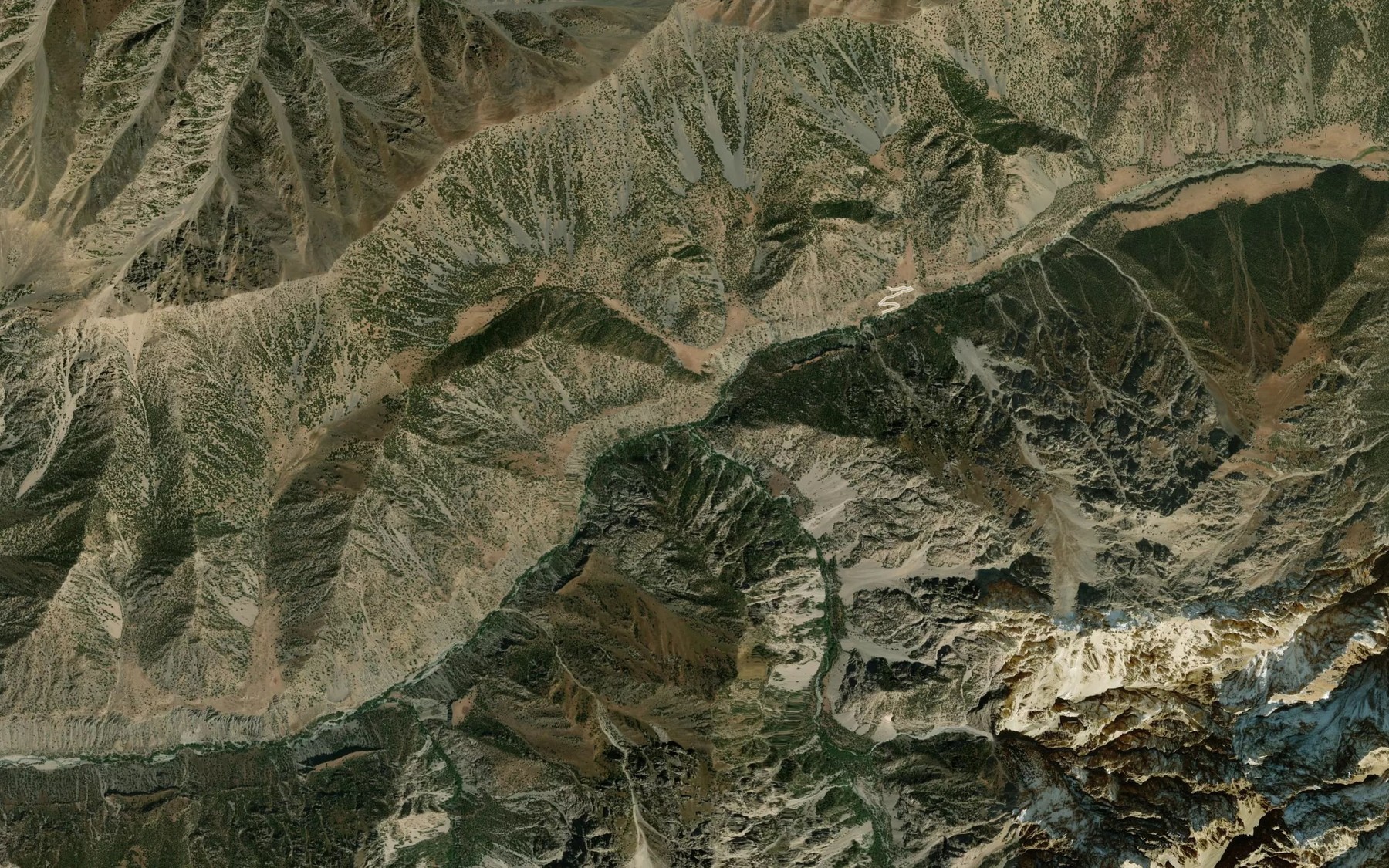 Satellite map of the Berk-Suu